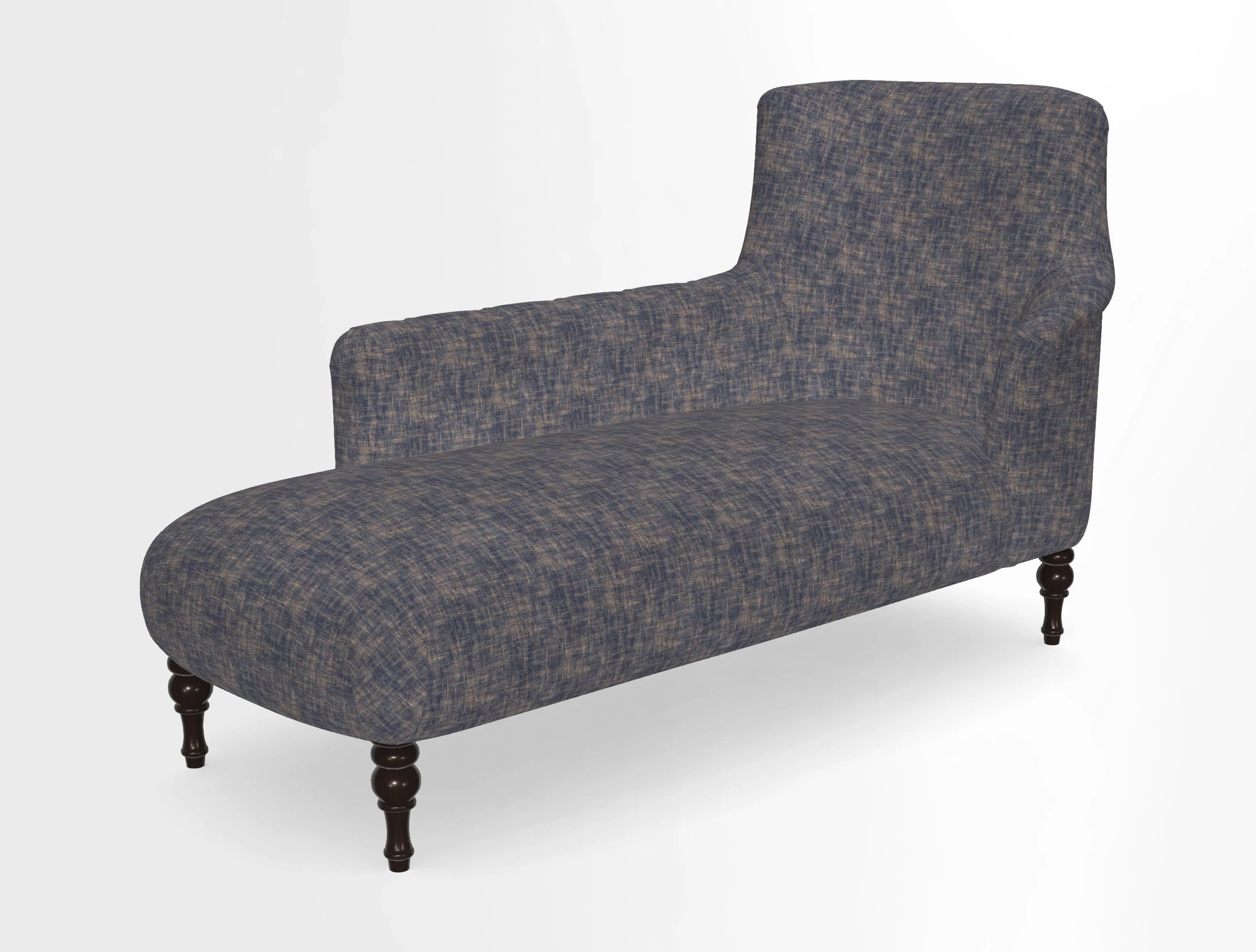 Anglesey LHF Chaise in in J Brown Paolo Lava