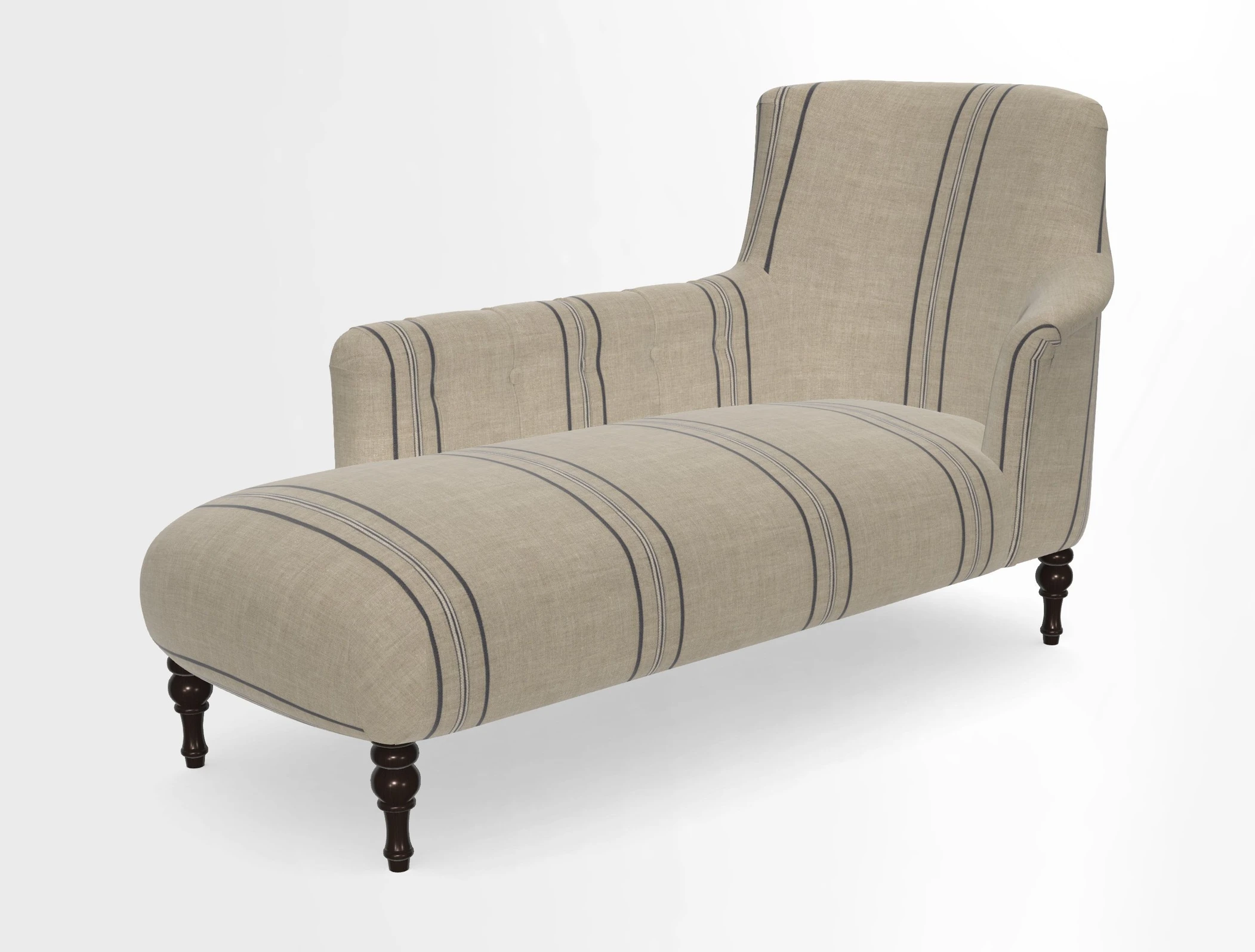 Anglesey LHF Chaise in in J Brown Paolo Lava