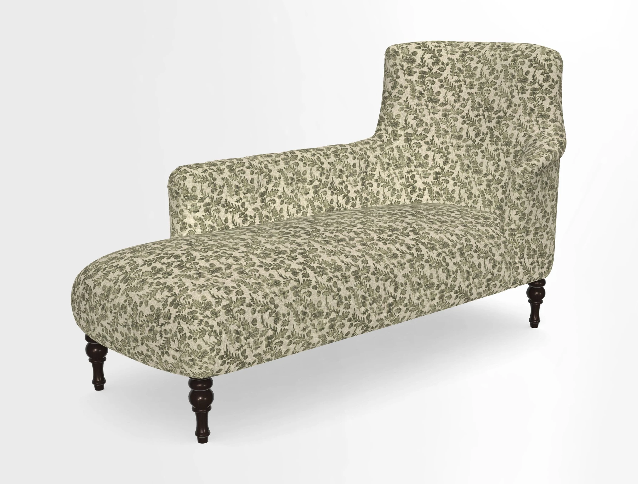 Anglesey LHF Chaise in in J Brown Paolo Lava