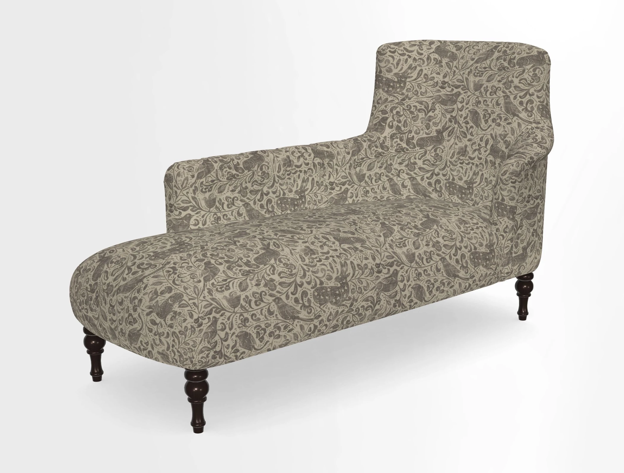 Anglesey LHF Chaise in in J Brown Paolo Lava