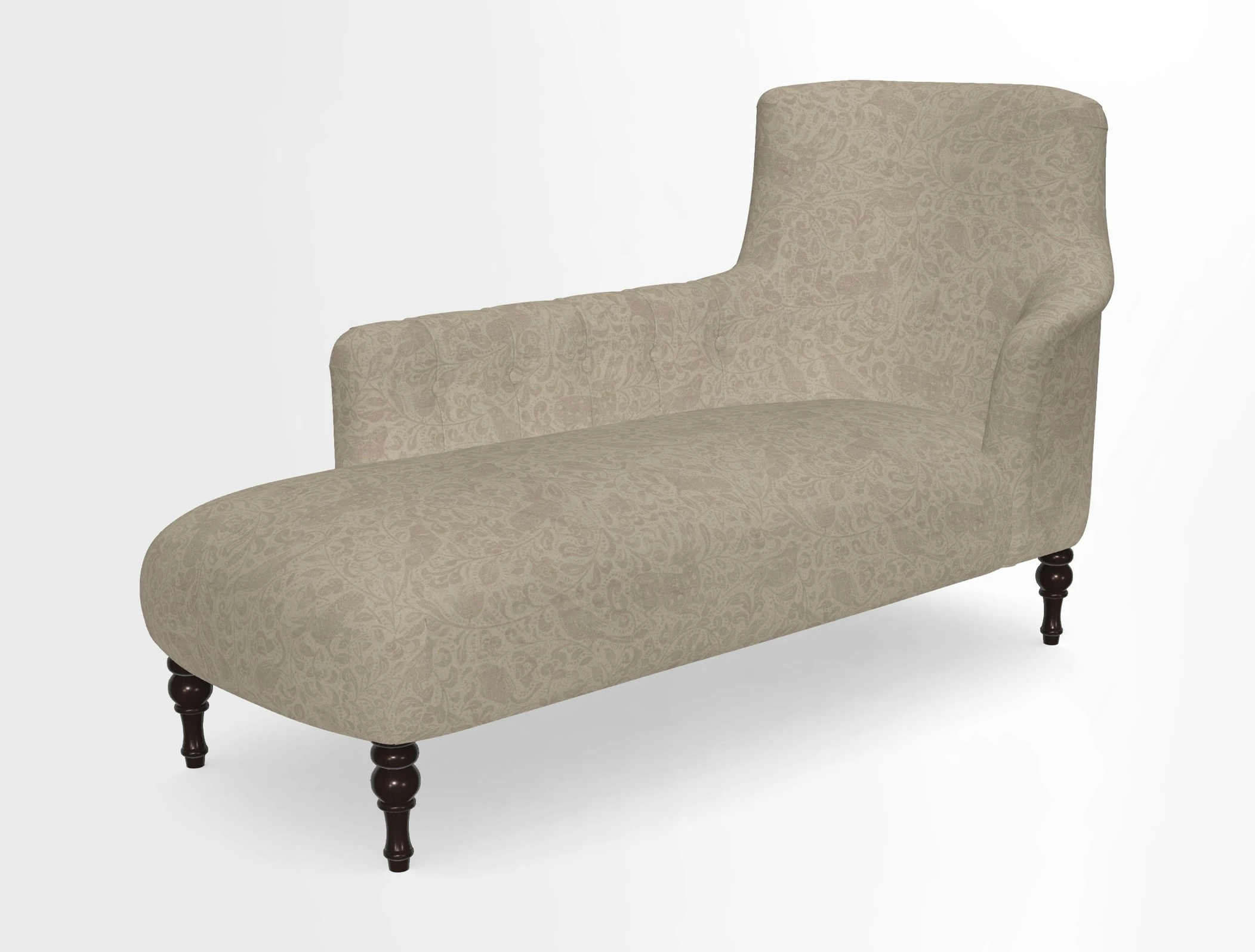 Anglesey LHF Chaise in in J Brown Paolo Lava