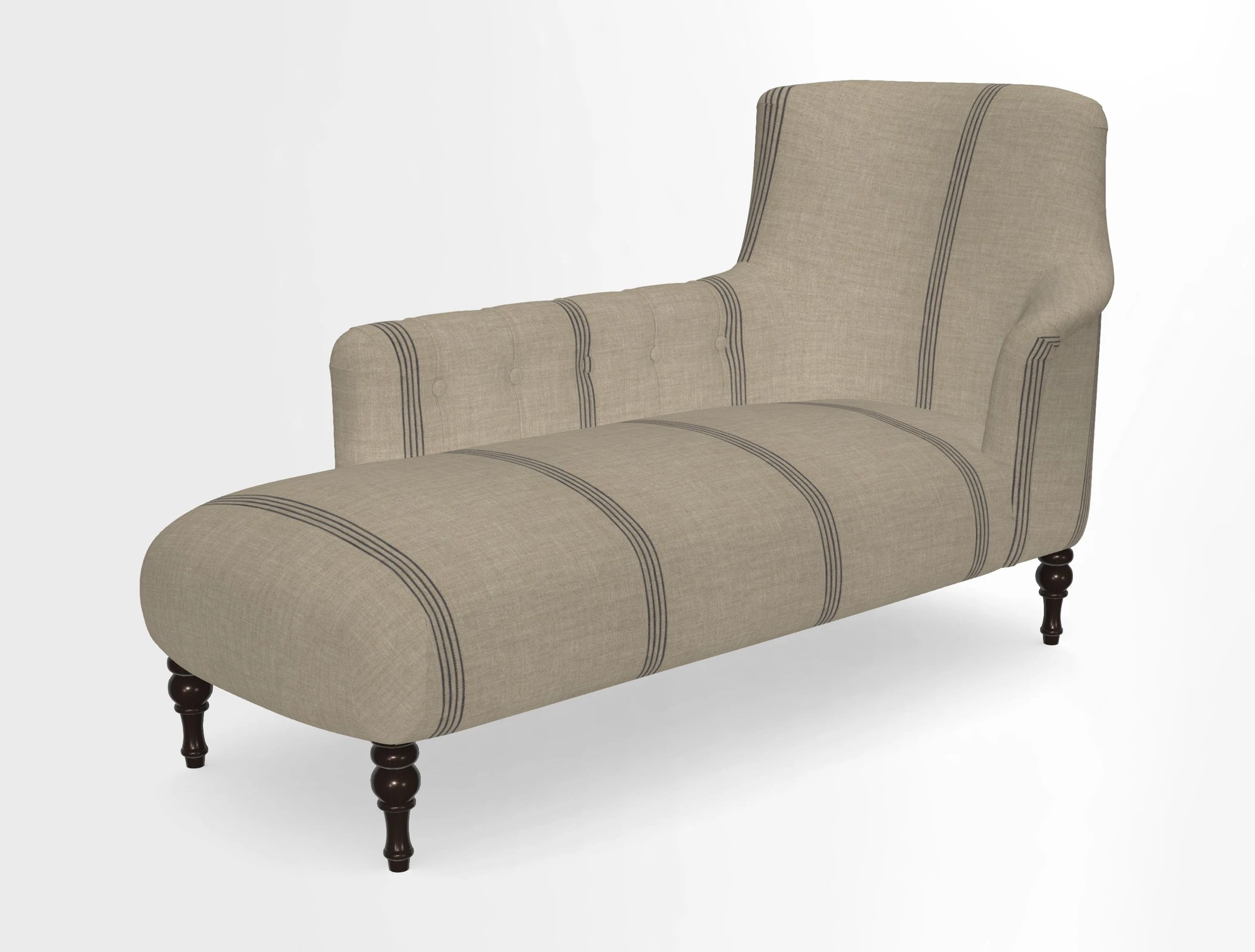 Anglesey LHF Chaise in in J Brown Paolo Lava