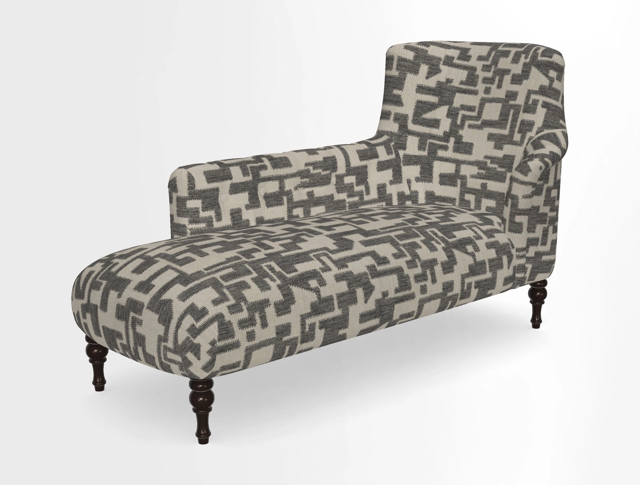 Anglesey LHF Chaise in in J Brown Paolo Lava