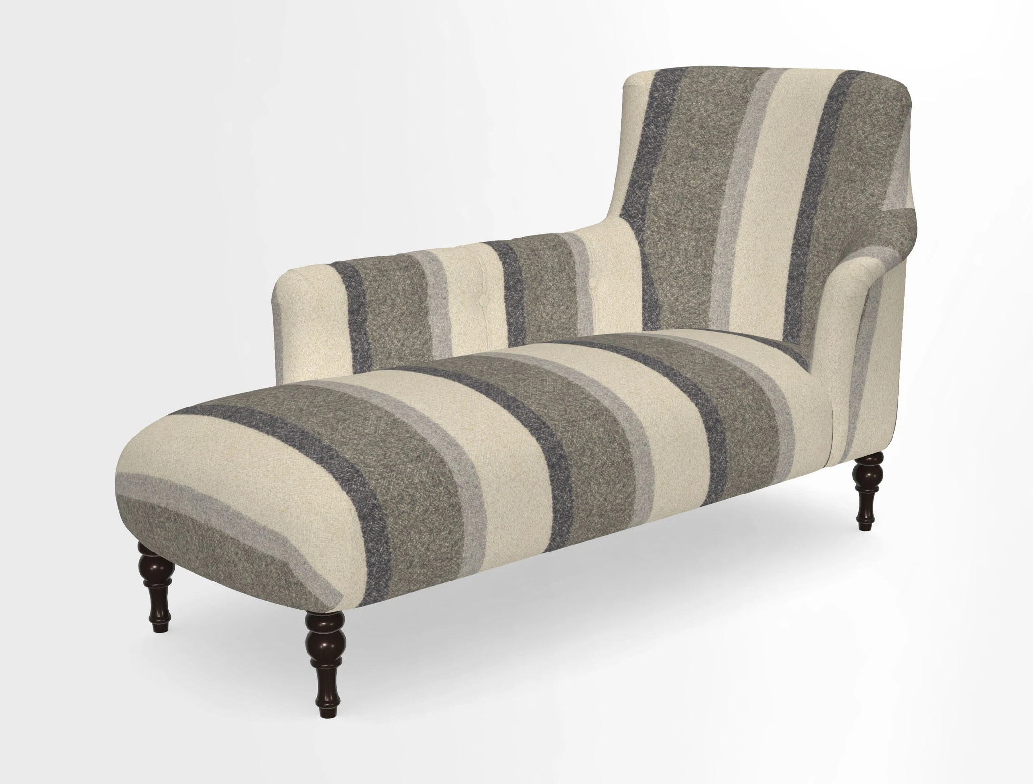 Anglesey LHF Chaise in in J Brown Paolo Lava