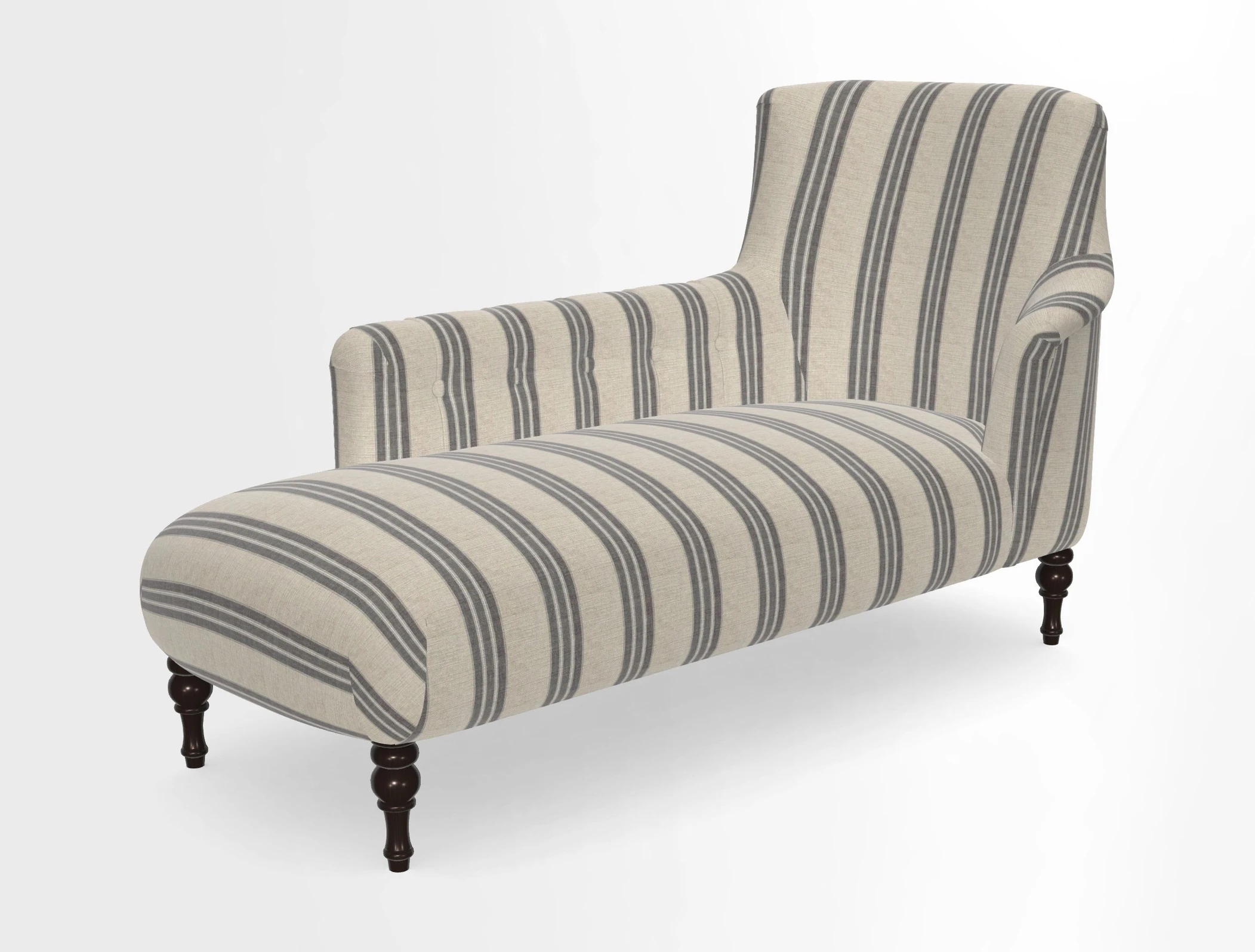 Anglesey LHF Chaise in in J Brown Paolo Lava