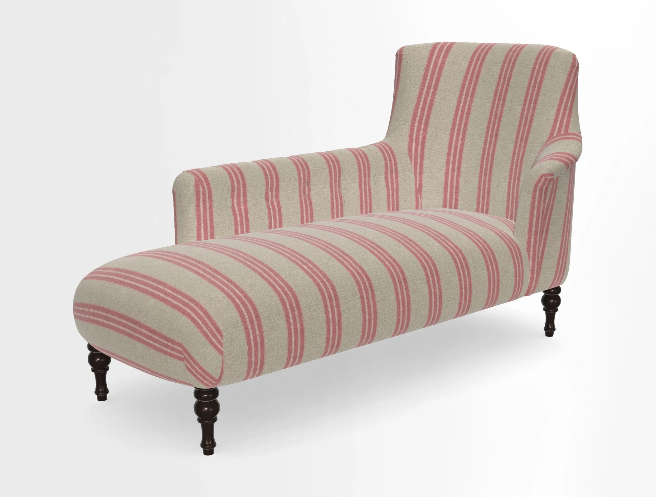 Anglesey LHF Chaise in in J Brown Paolo Lava