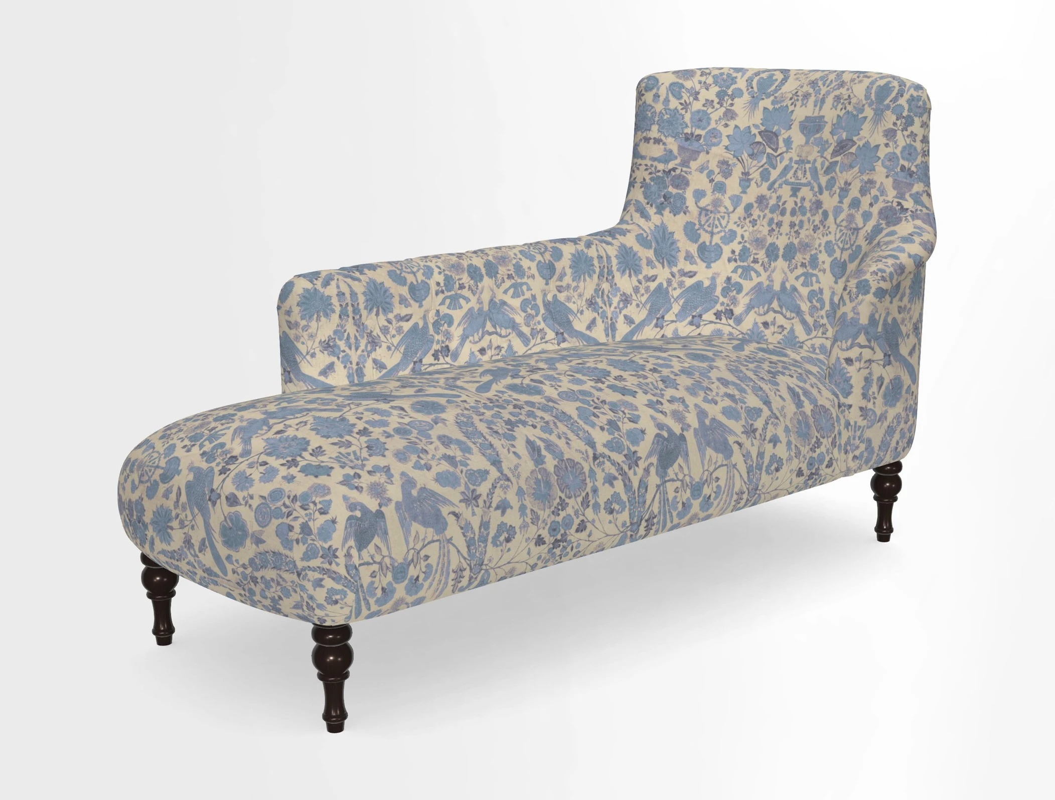 Anglesey LHF Chaise in in J Brown Paolo Lava