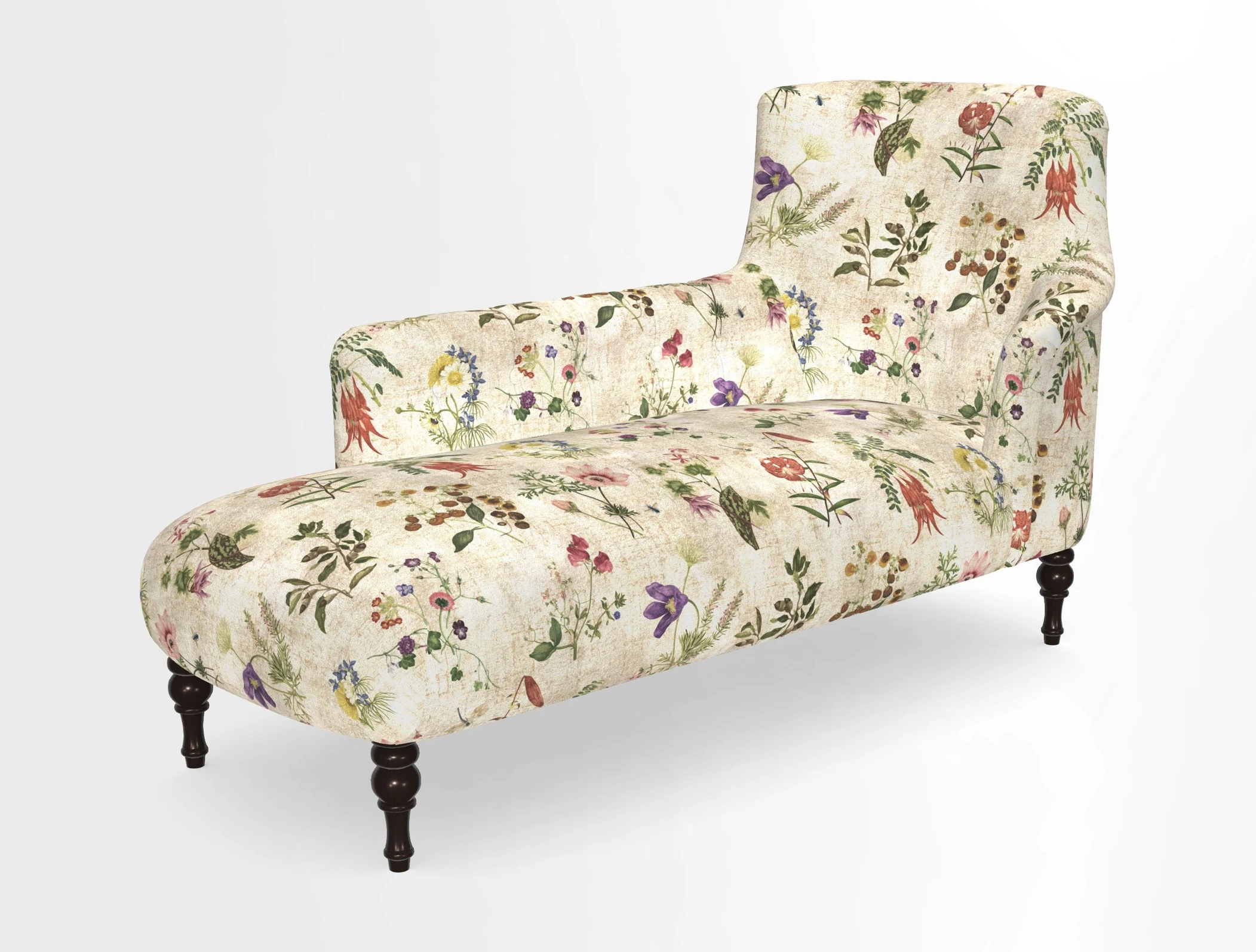 Anglesey LHF Chaise in in J Brown Paolo Lava