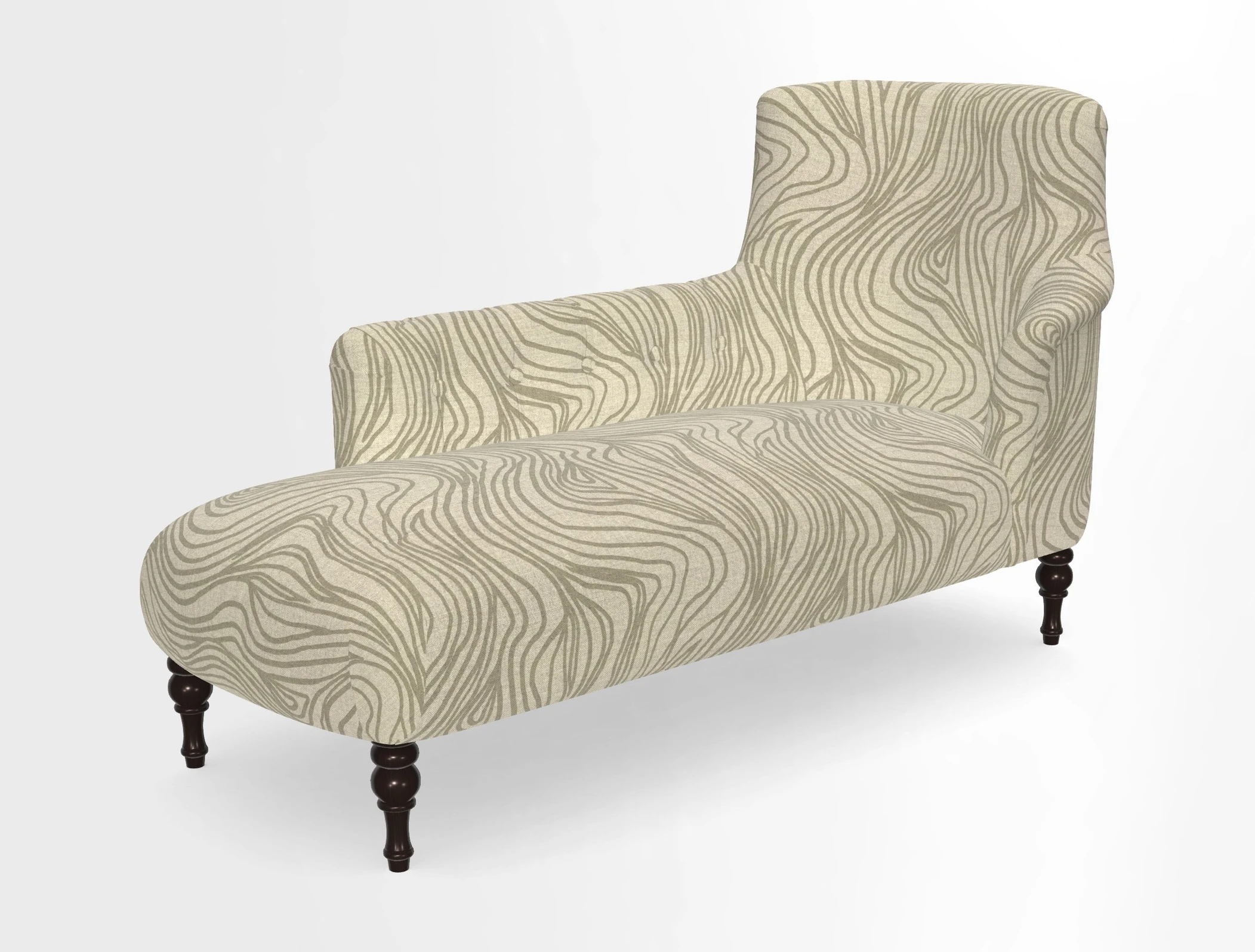 Anglesey LHF Chaise in in J Brown Paolo Lava