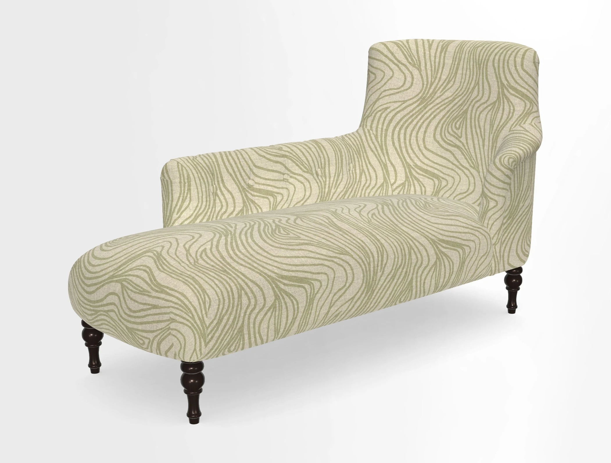 Anglesey LHF Chaise in in J Brown Paolo Lava
