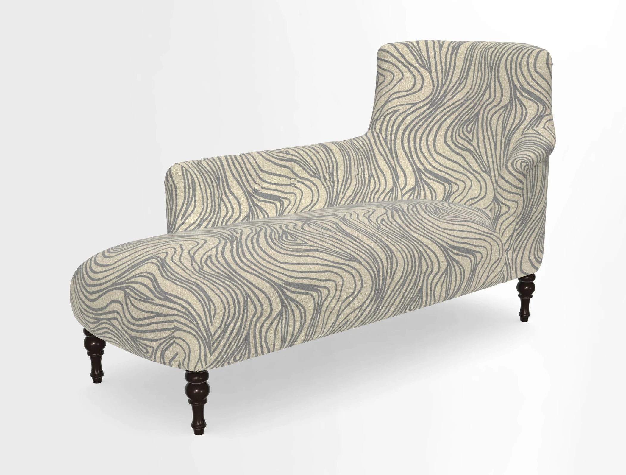 Anglesey LHF Chaise in in J Brown Paolo Lava