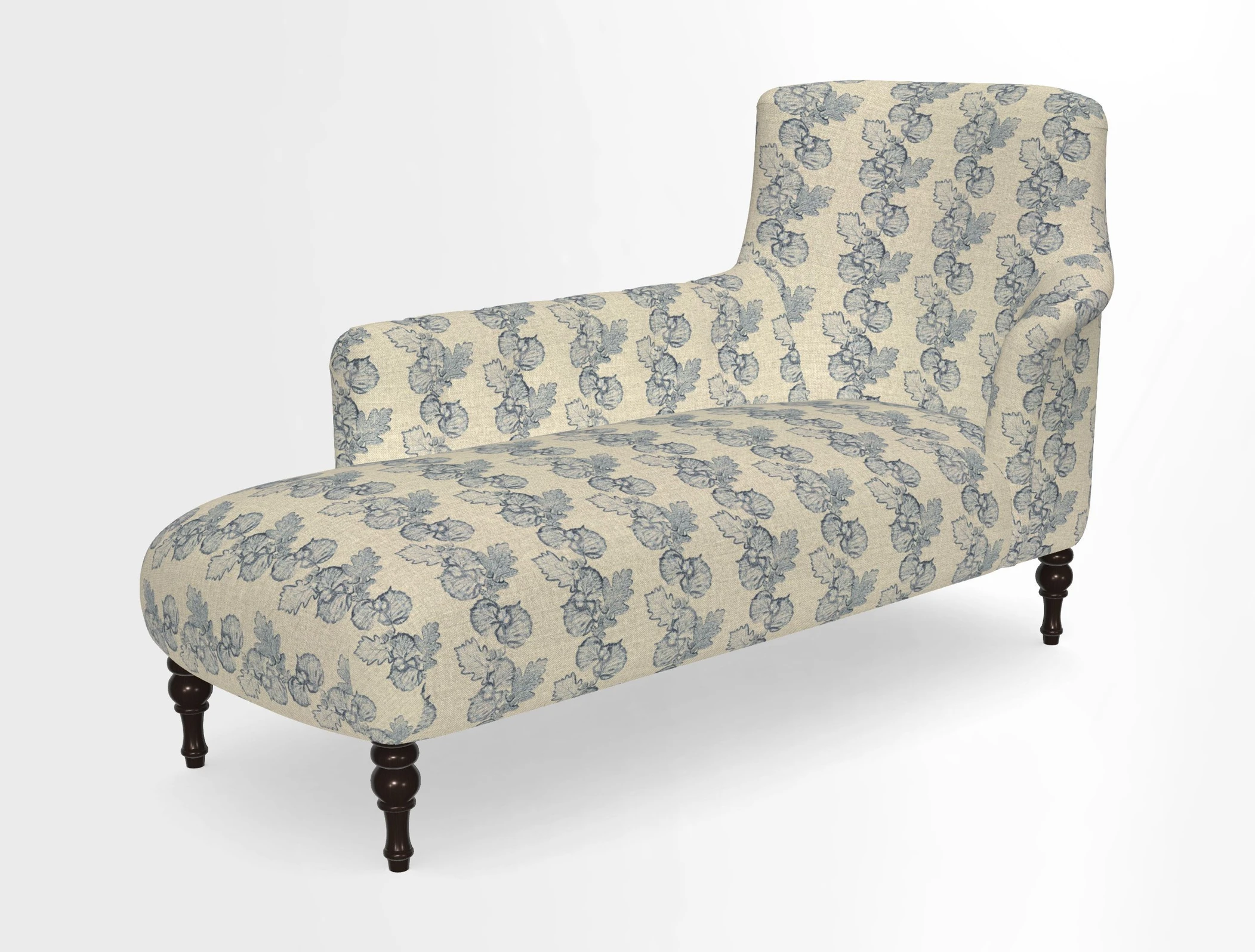 Anglesey LHF Chaise in in J Brown Paolo Lava