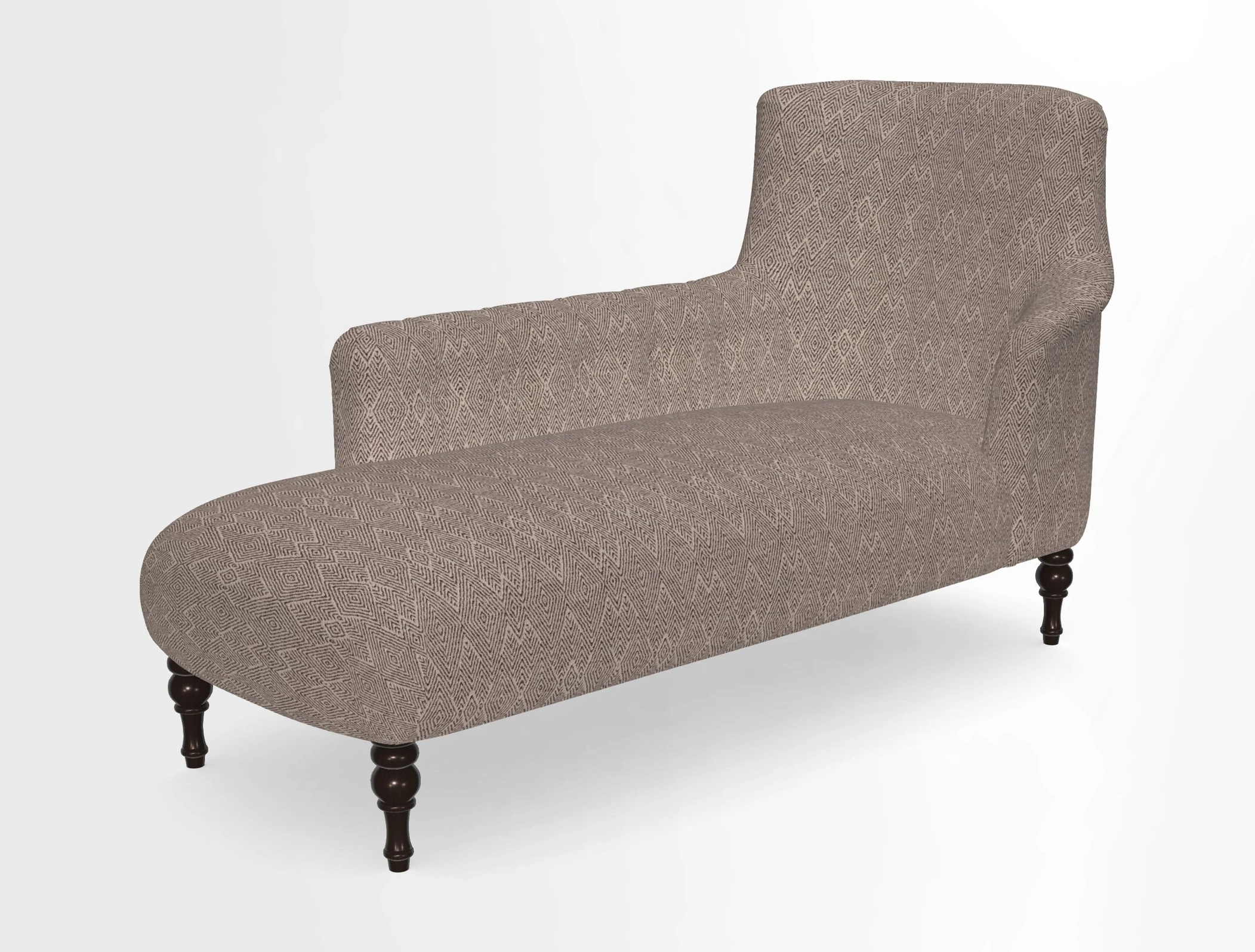 Anglesey LHF Chaise in in J Brown Paolo Lava