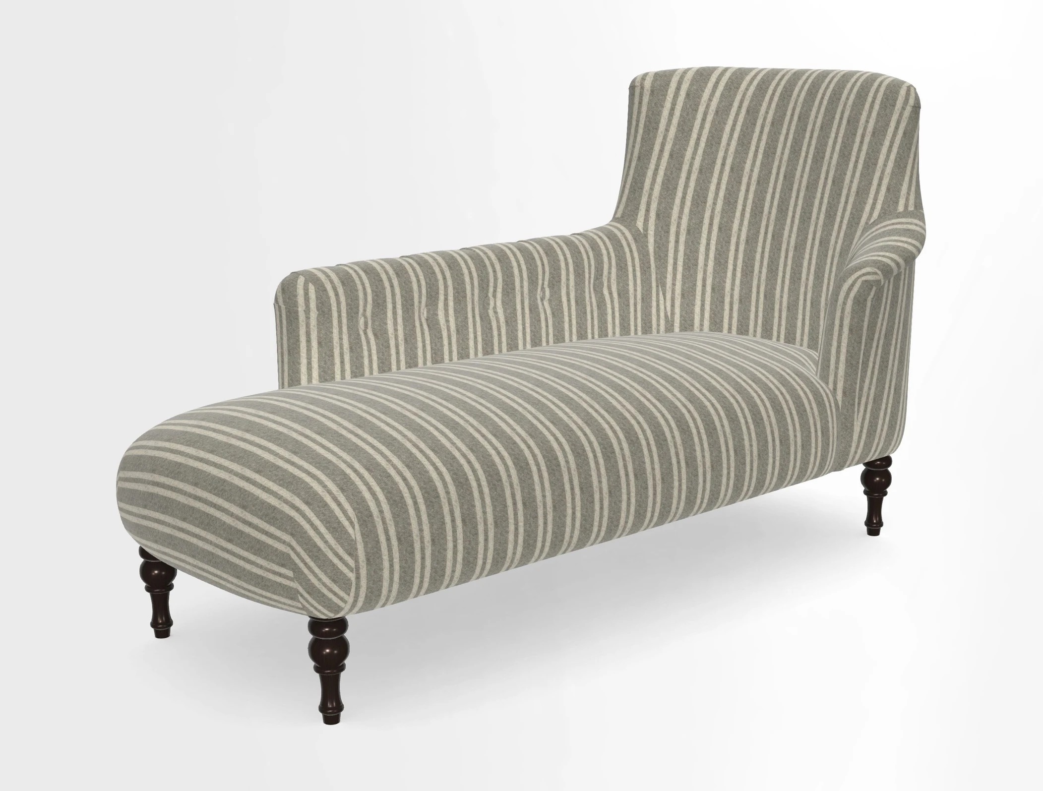 Anglesey LHF Chaise in in J Brown Paolo Lava