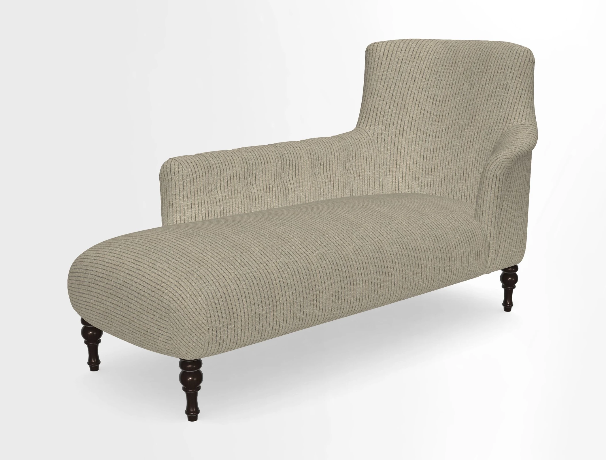 Anglesey LHF Chaise in in J Brown Paolo Lava