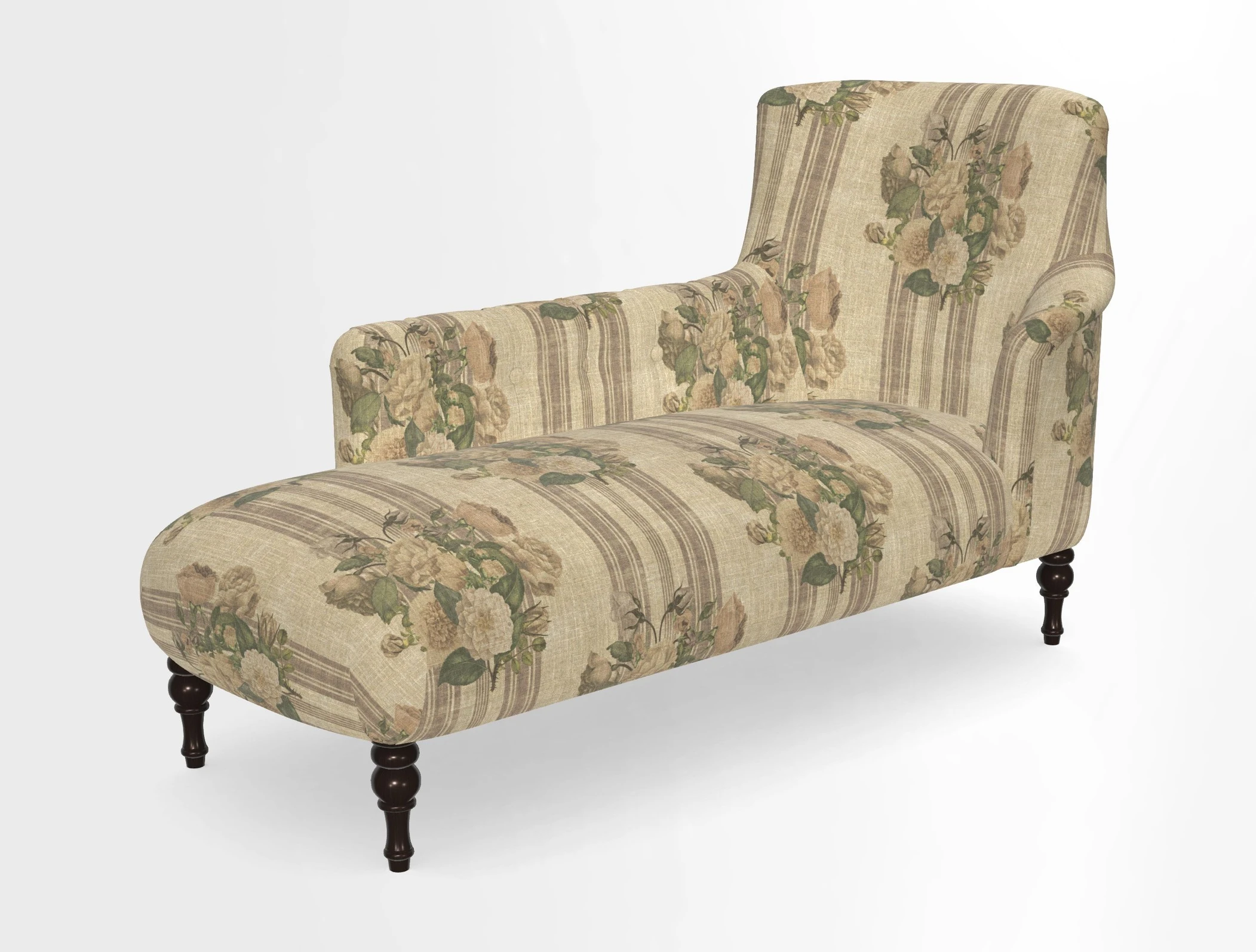 Anglesey LHF Chaise in in J Brown Paolo Lava