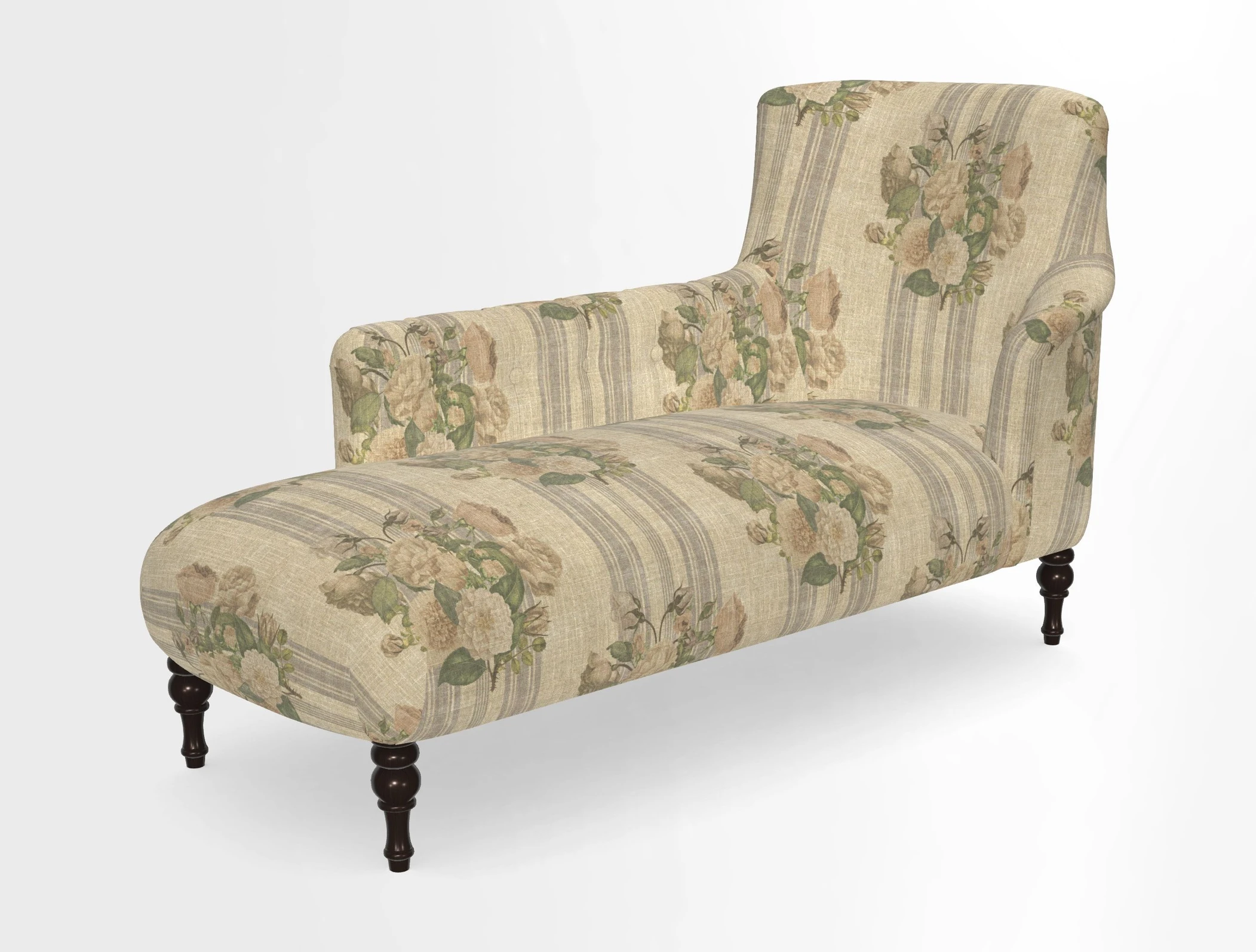 Anglesey LHF Chaise in in J Brown Paolo Lava