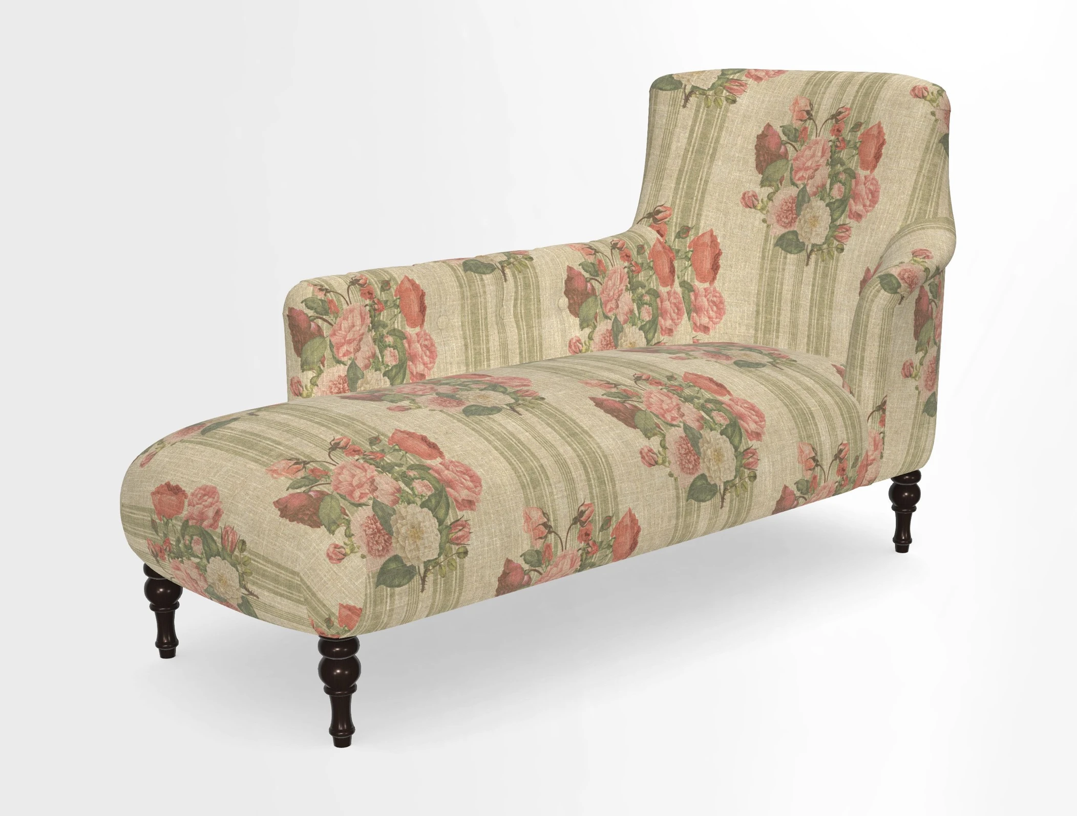 Anglesey LHF Chaise in in J Brown Paolo Lava