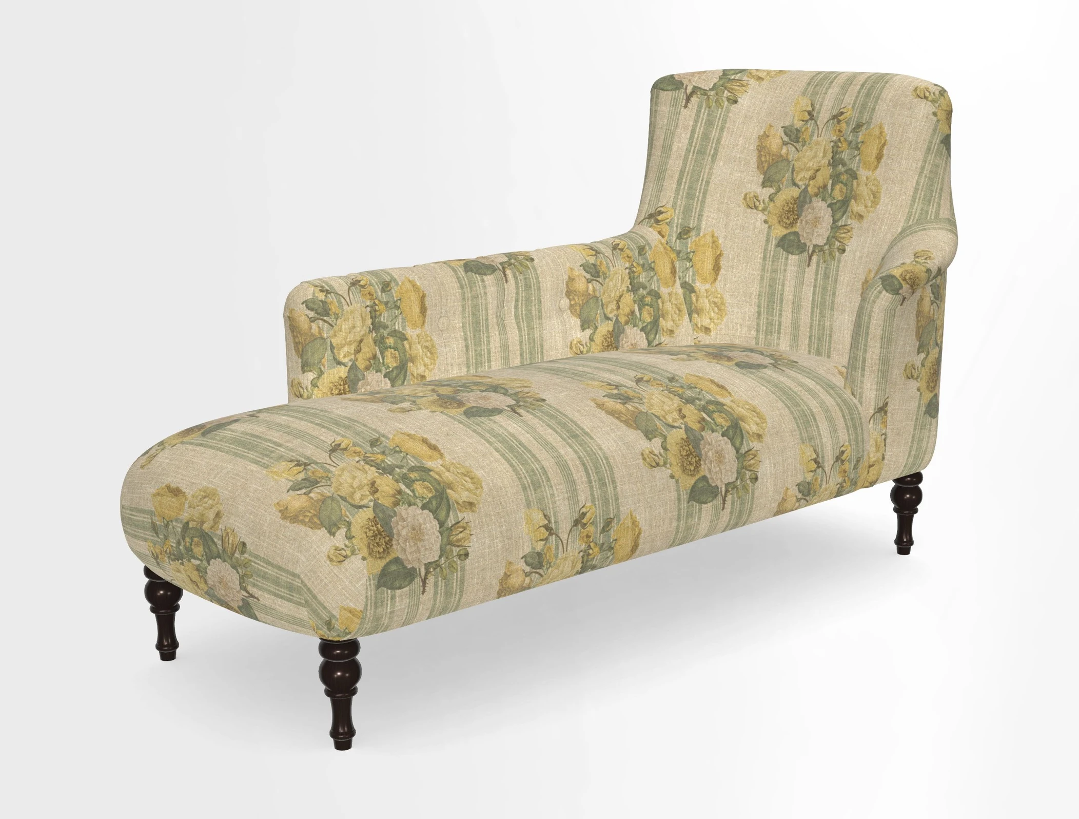 Anglesey LHF Chaise in in J Brown Paolo Lava