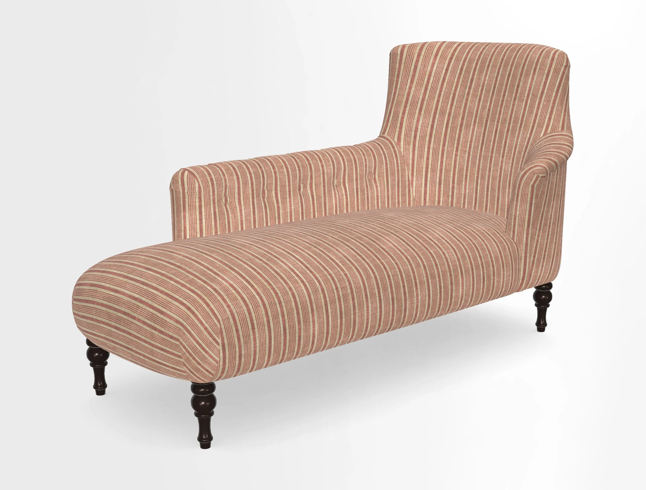 Anglesey LHF Chaise in in J Brown Paolo Lava