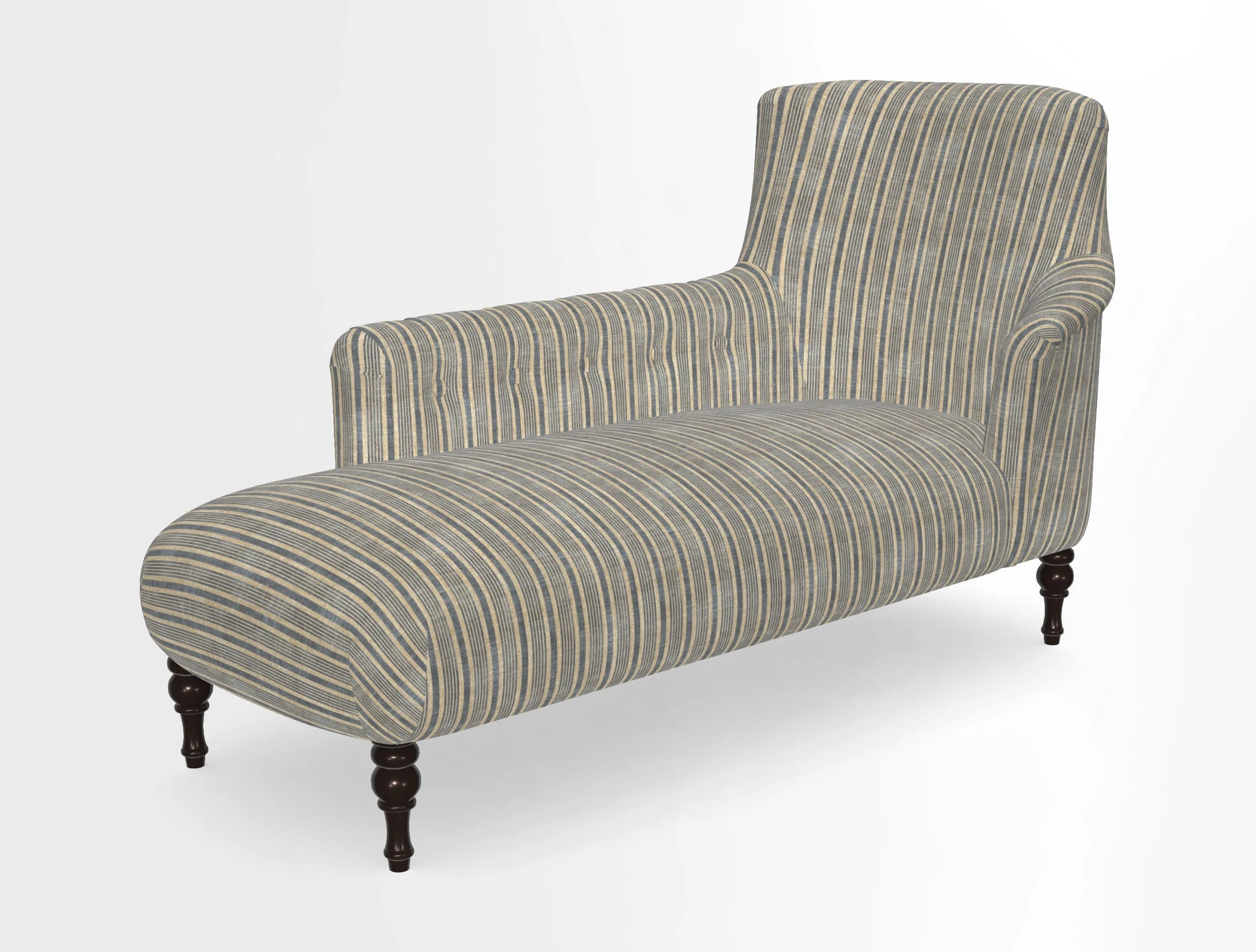 Anglesey LHF Chaise in in J Brown Paolo Lava