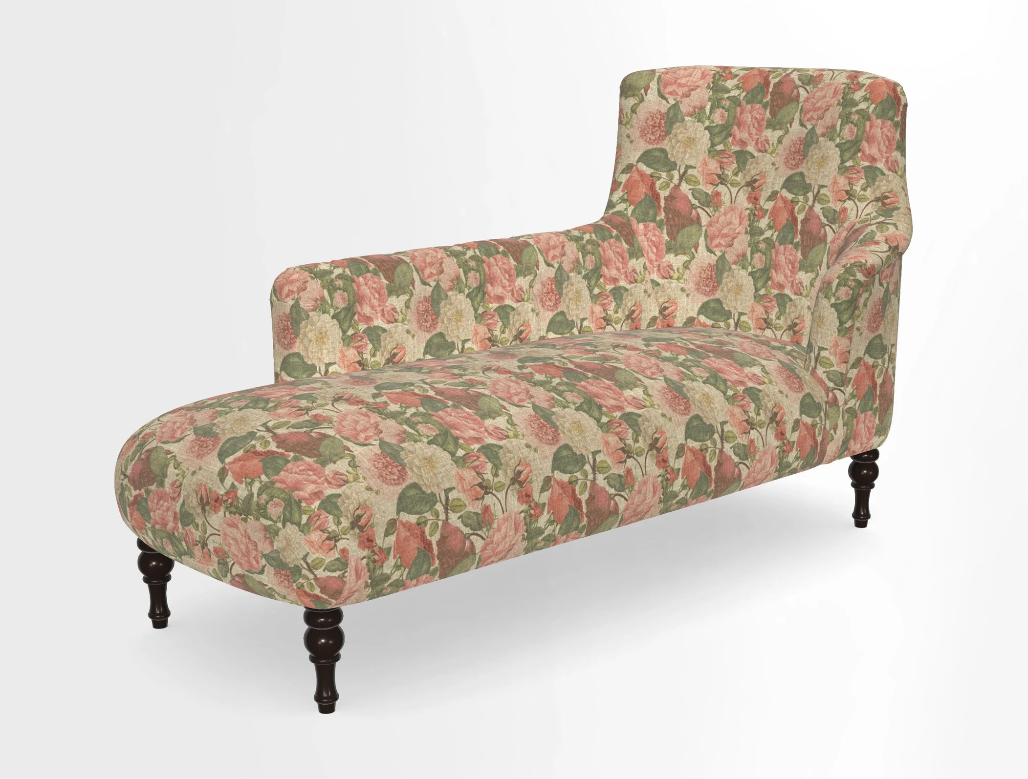 Anglesey LHF Chaise in in J Brown Paolo Lava