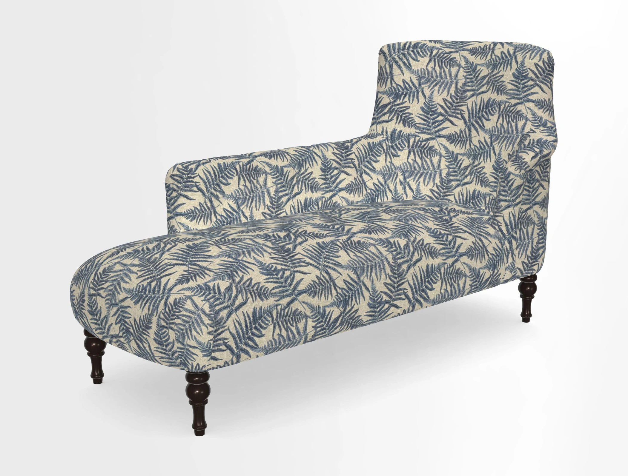 Anglesey LHF Chaise in in J Brown Paolo Lava