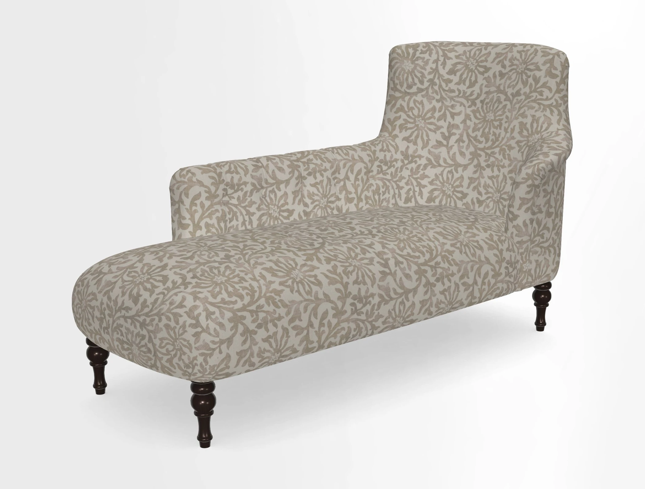 Anglesey LHF Chaise in in J Brown Paolo Lava