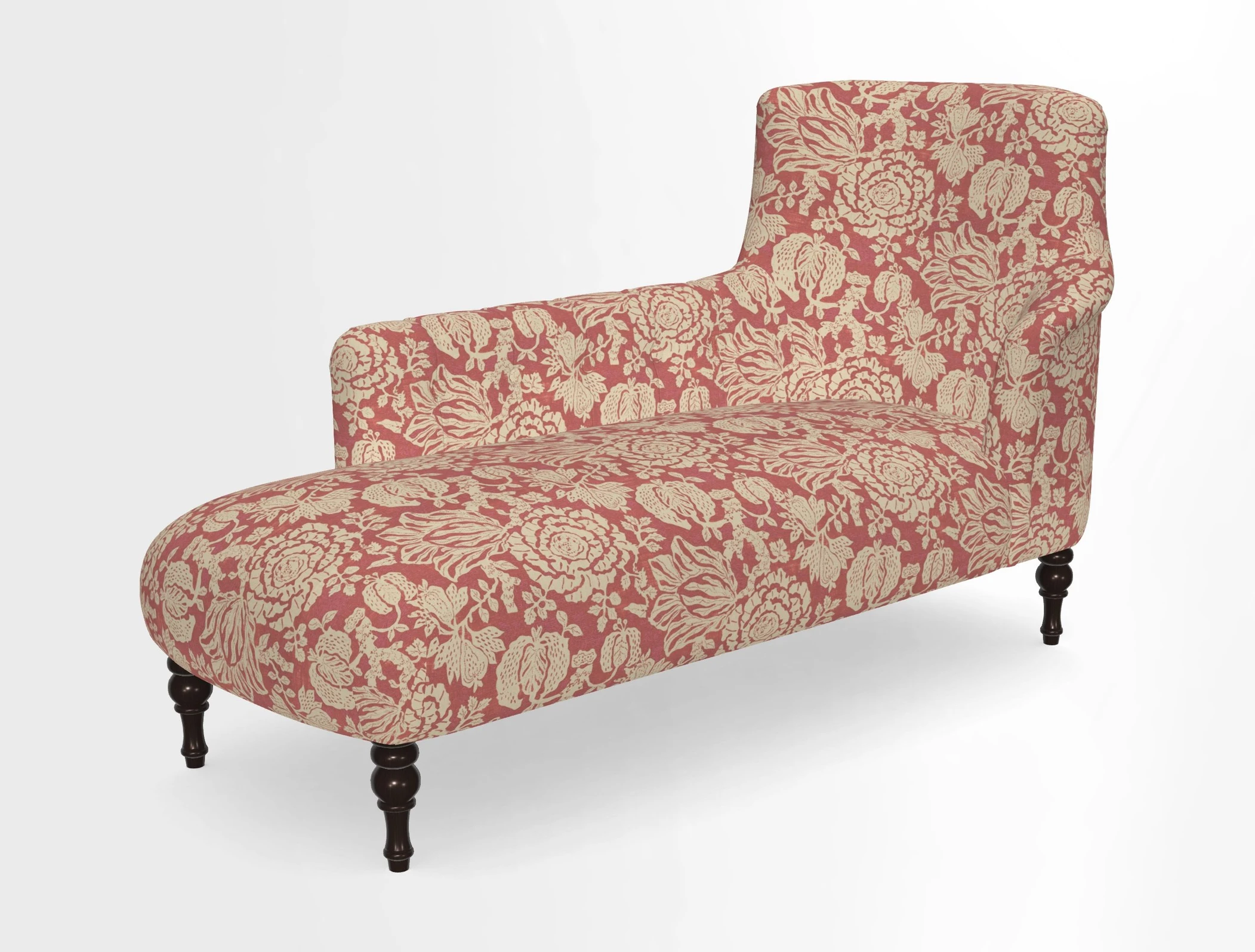 Anglesey LHF Chaise in in J Brown Paolo Lava