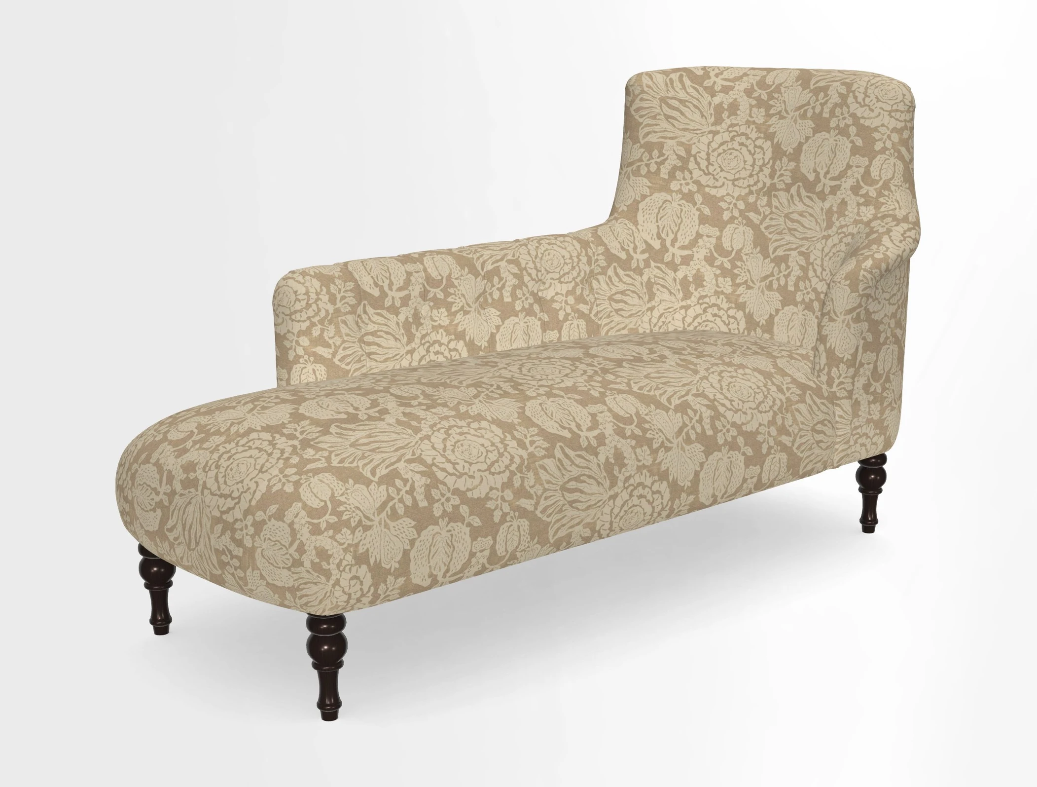 Anglesey LHF Chaise in in J Brown Paolo Lava