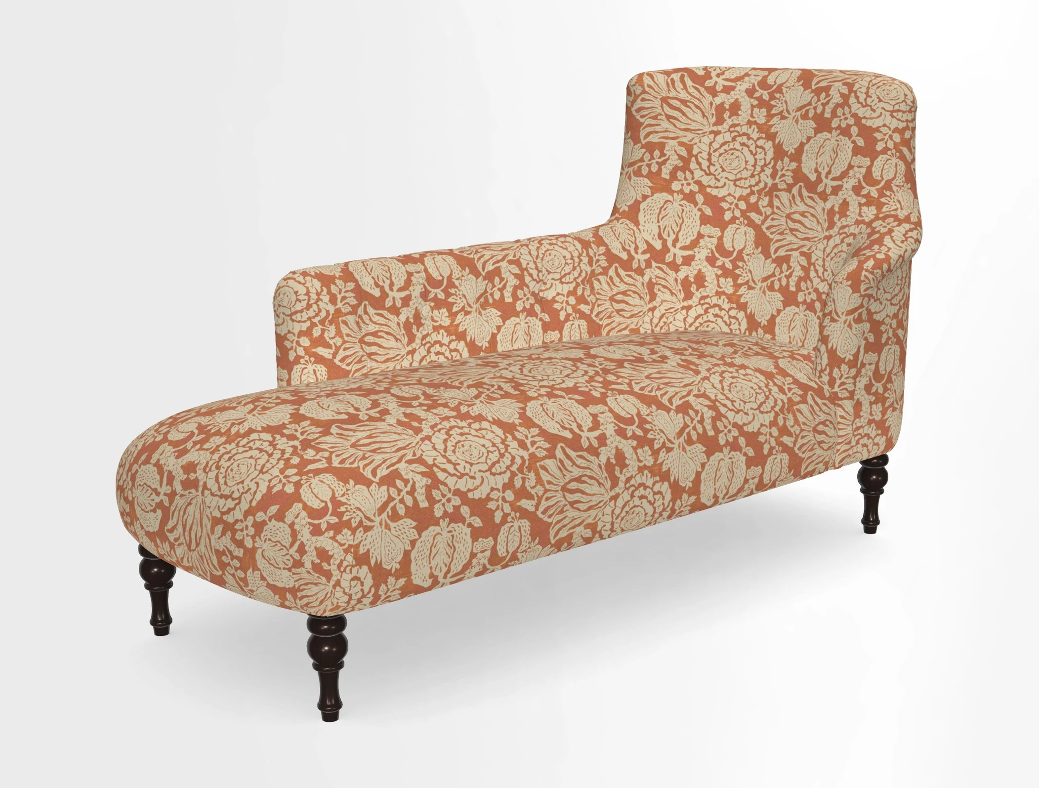 Anglesey LHF Chaise in in J Brown Paolo Lava