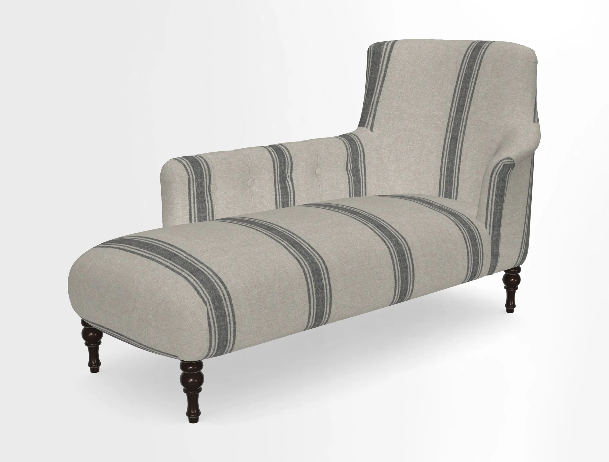 Anglesey LHF Chaise in in J Brown Paolo Lava