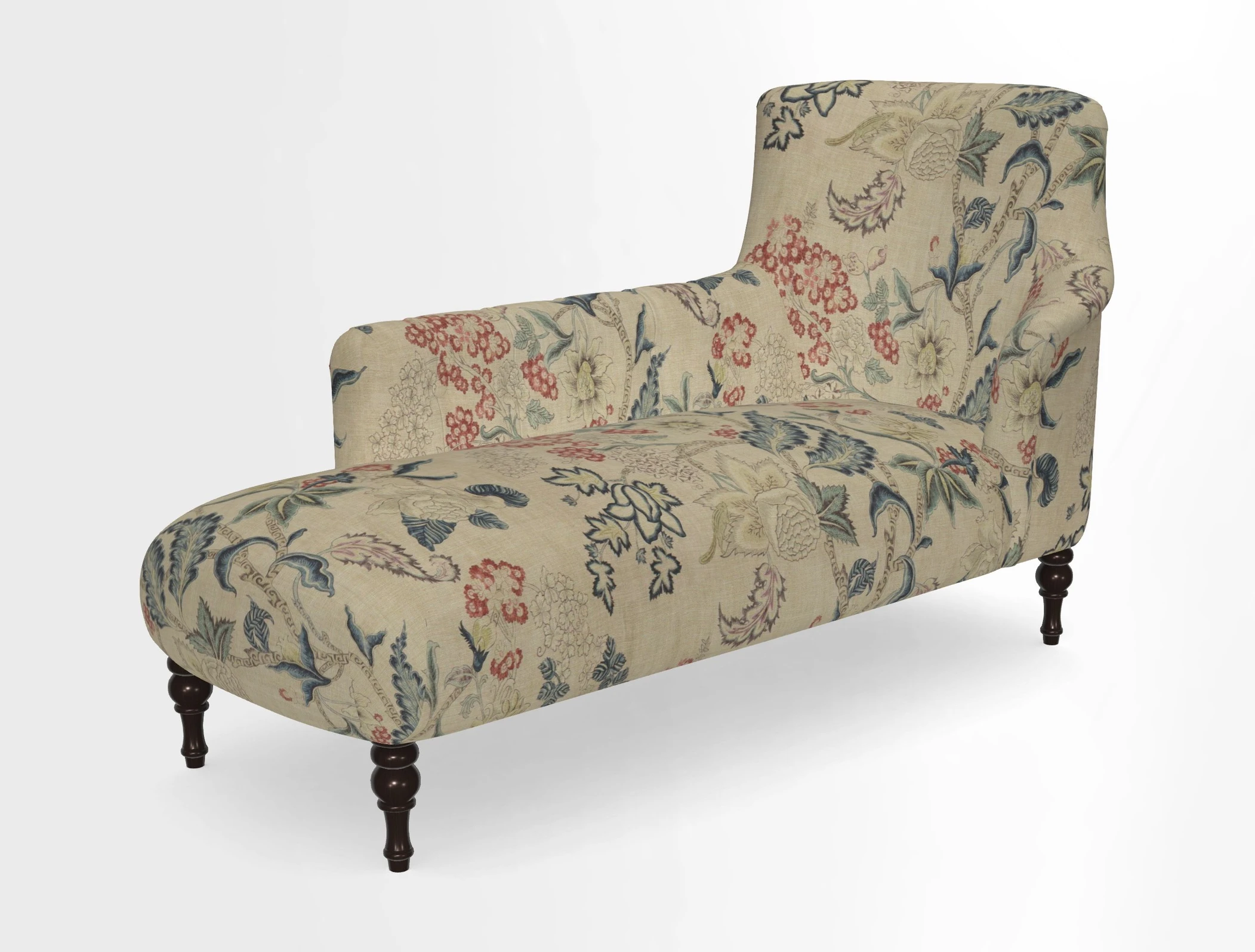 Anglesey LHF Chaise in in J Brown Paolo Lava