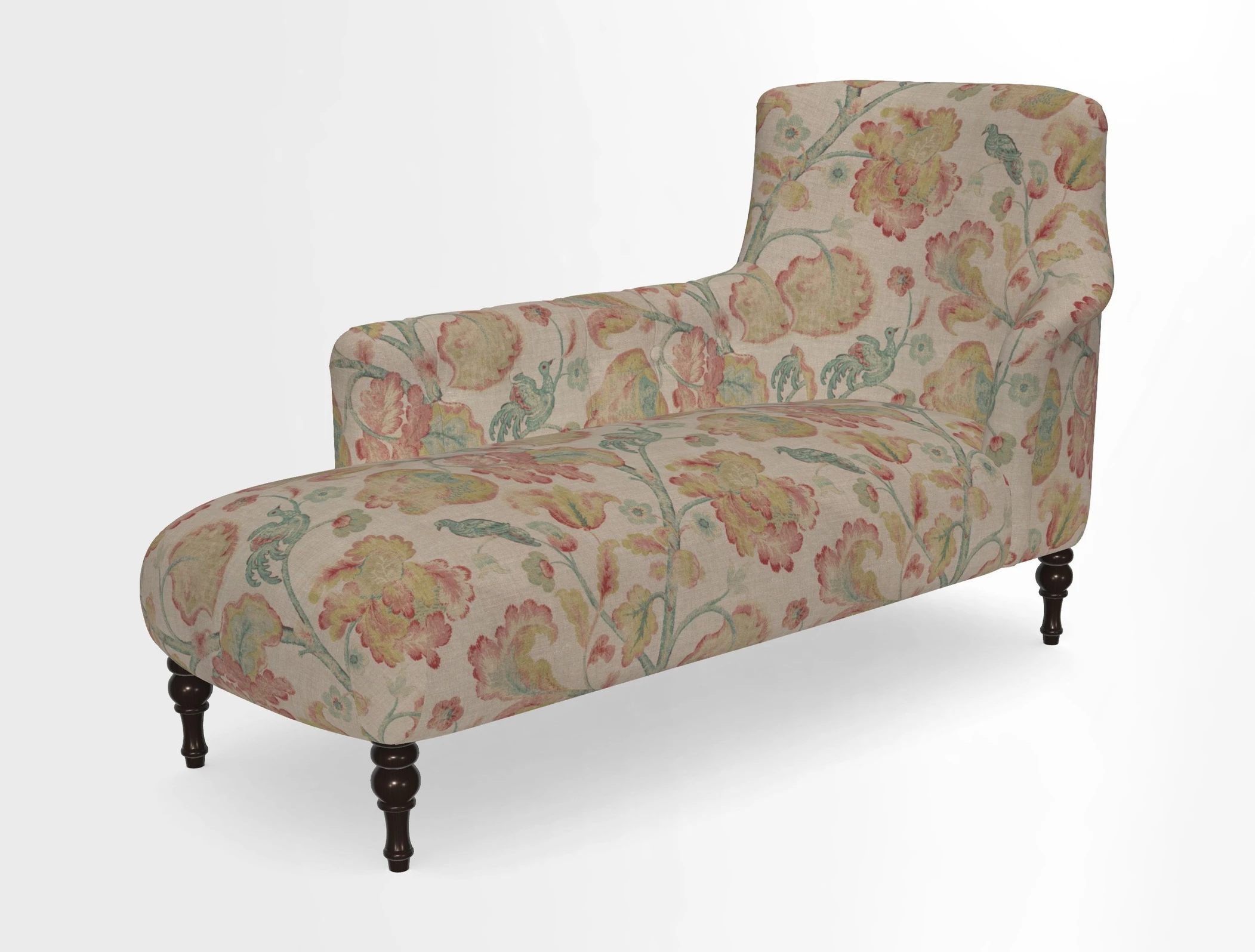 Anglesey LHF Chaise in in J Brown Paolo Lava
