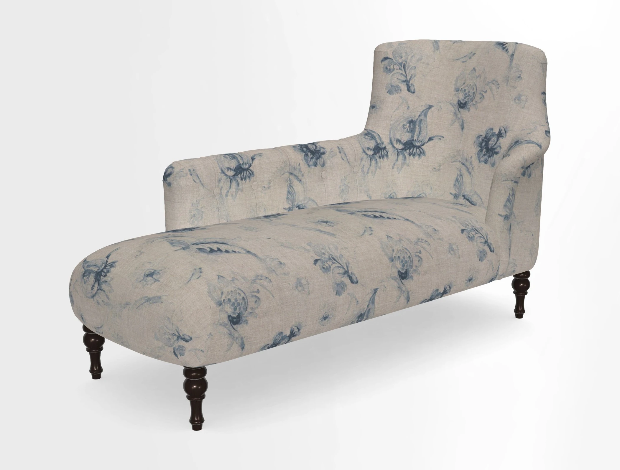 Anglesey LHF Chaise in in J Brown Paolo Lava