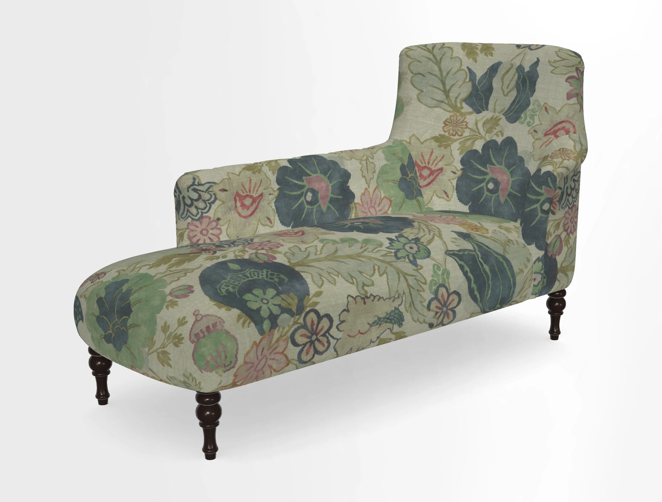 Anglesey LHF Chaise in in J Brown Paolo Lava