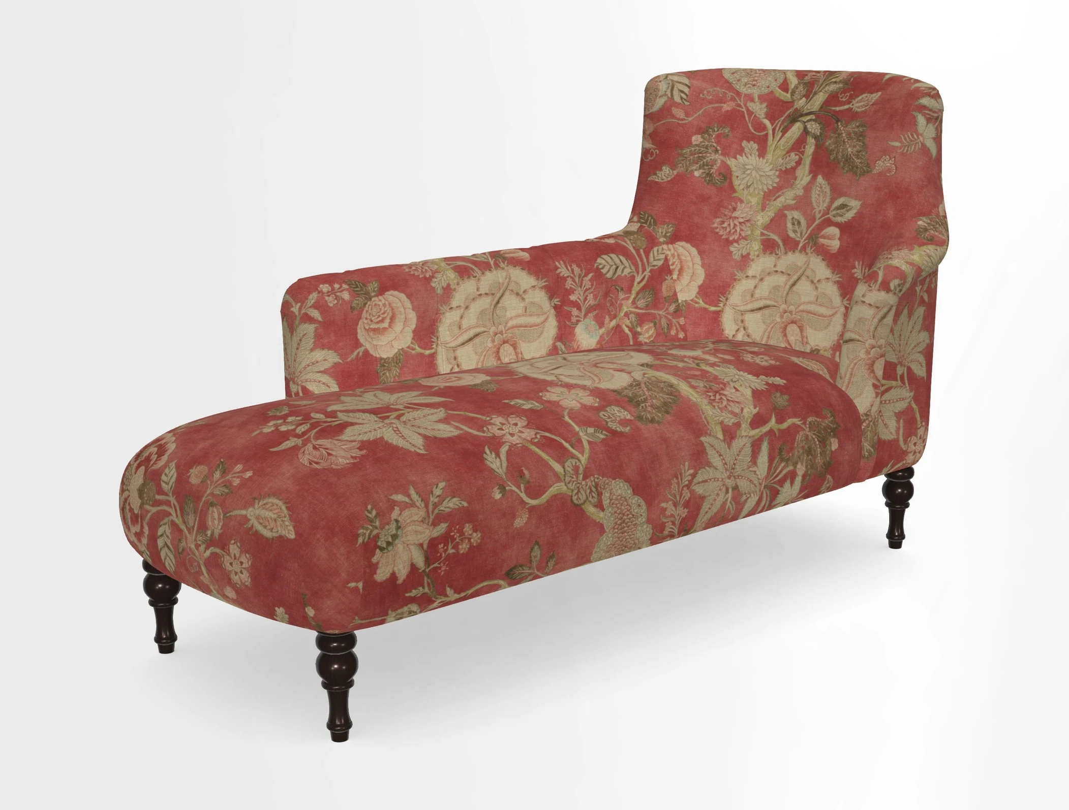 Anglesey LHF Chaise in in J Brown Paolo Lava