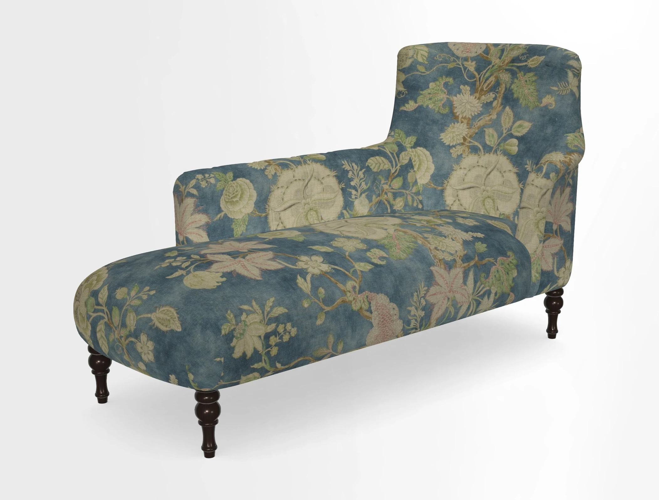 Anglesey LHF Chaise in in J Brown Paolo Lava