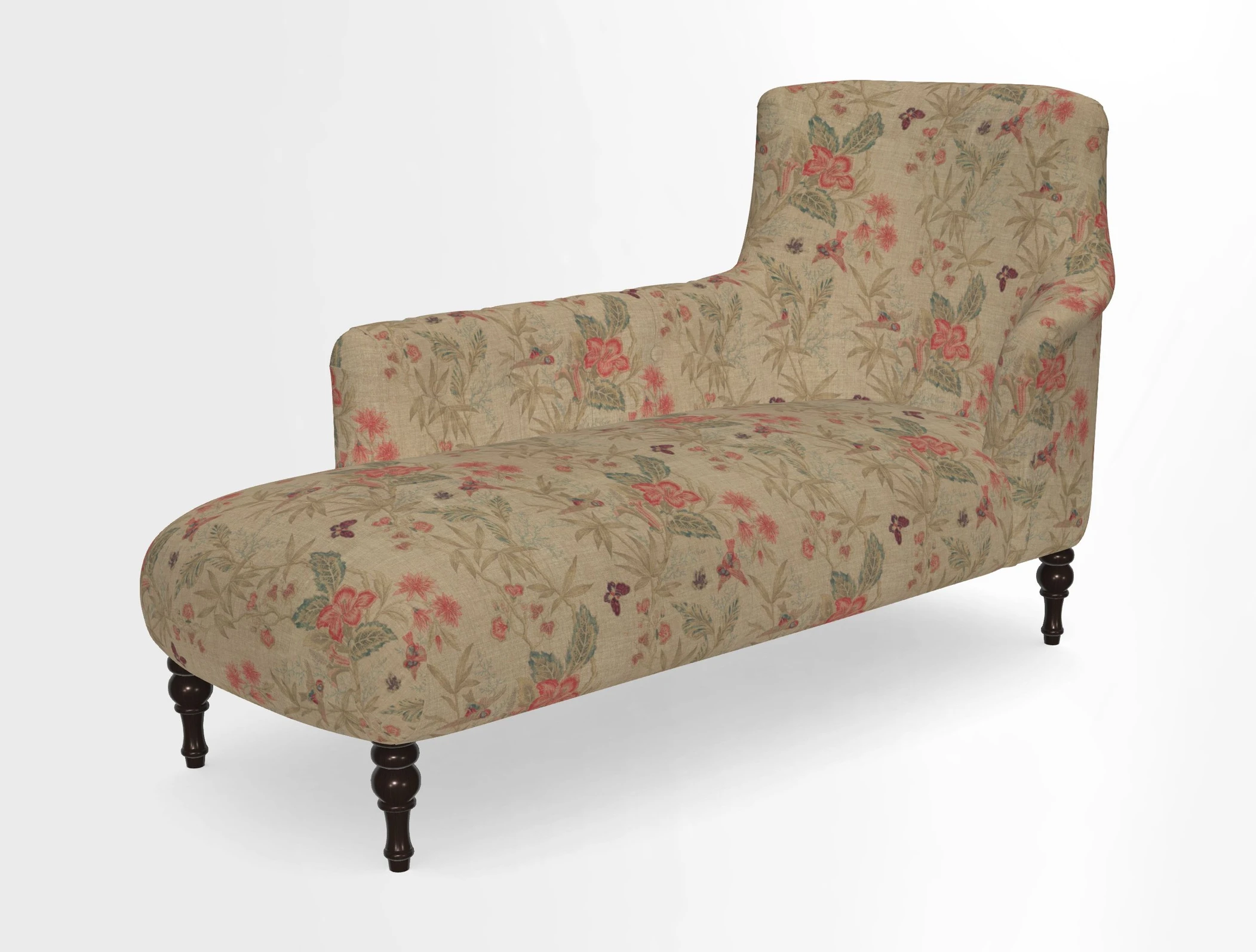 Anglesey LHF Chaise in in J Brown Paolo Lava