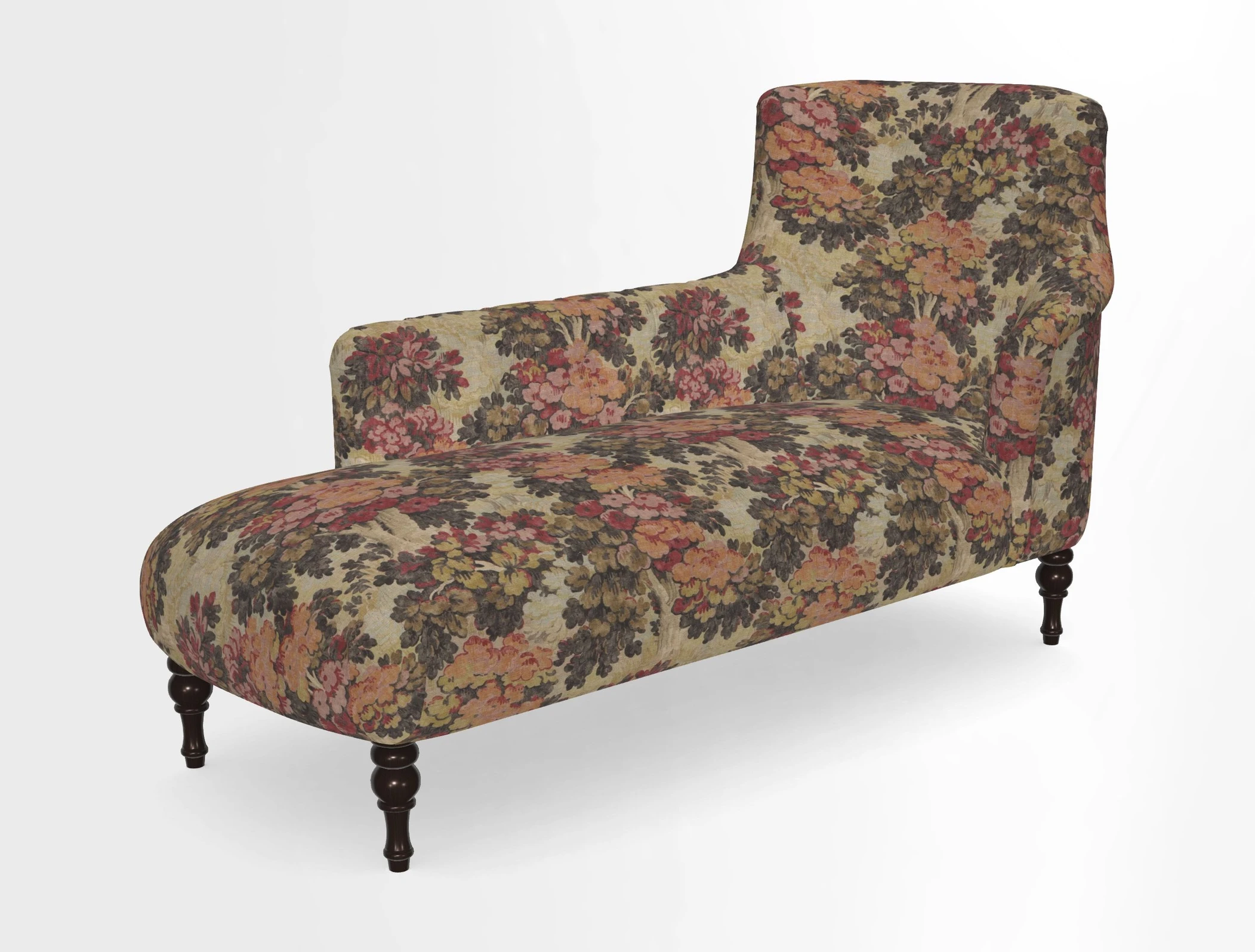 Anglesey LHF Chaise in in J Brown Paolo Lava