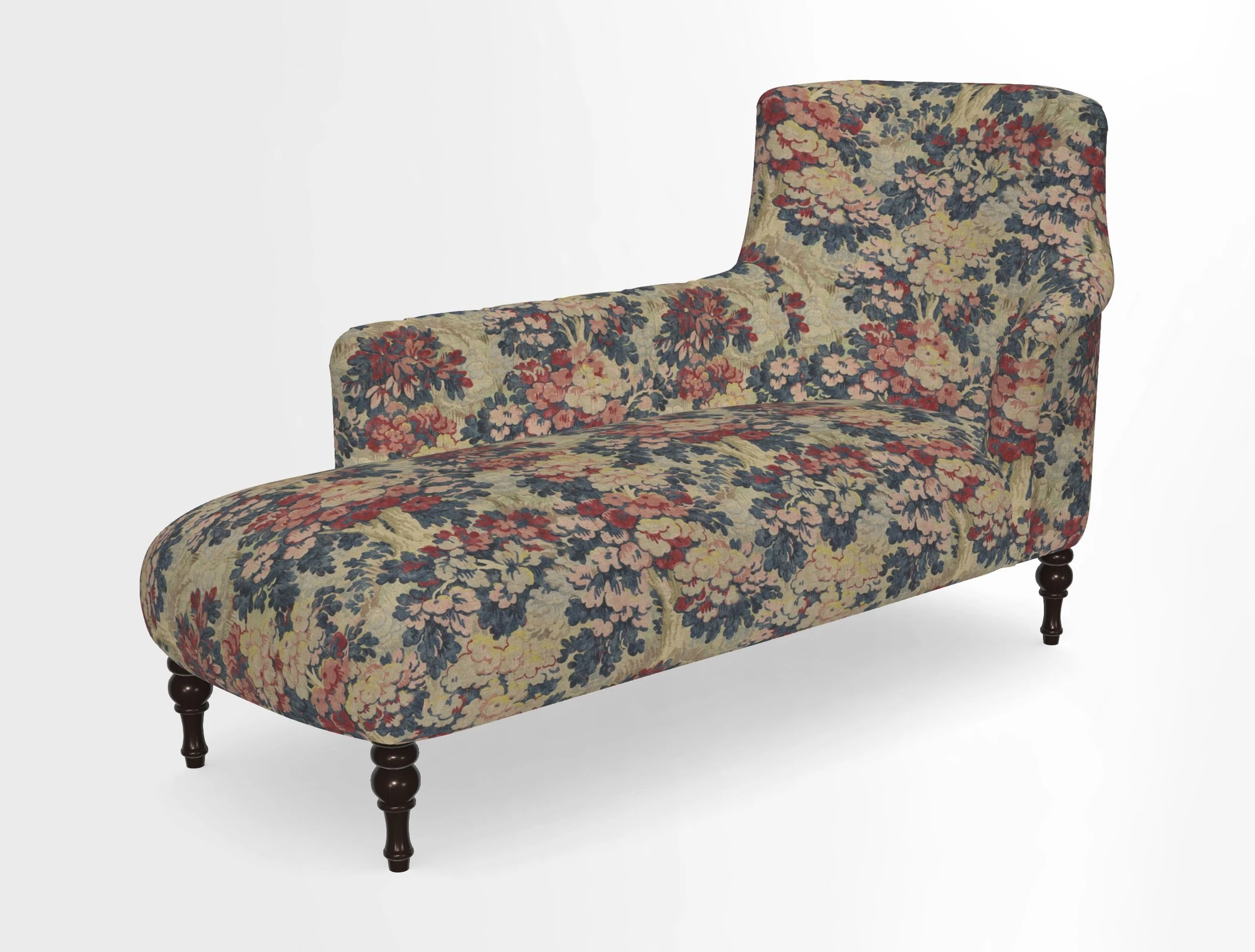 Anglesey LHF Chaise in in J Brown Paolo Lava