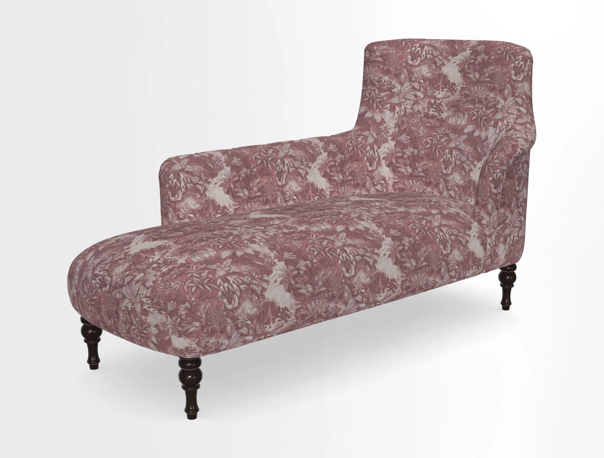Anglesey LHF Chaise in in J Brown Paolo Lava