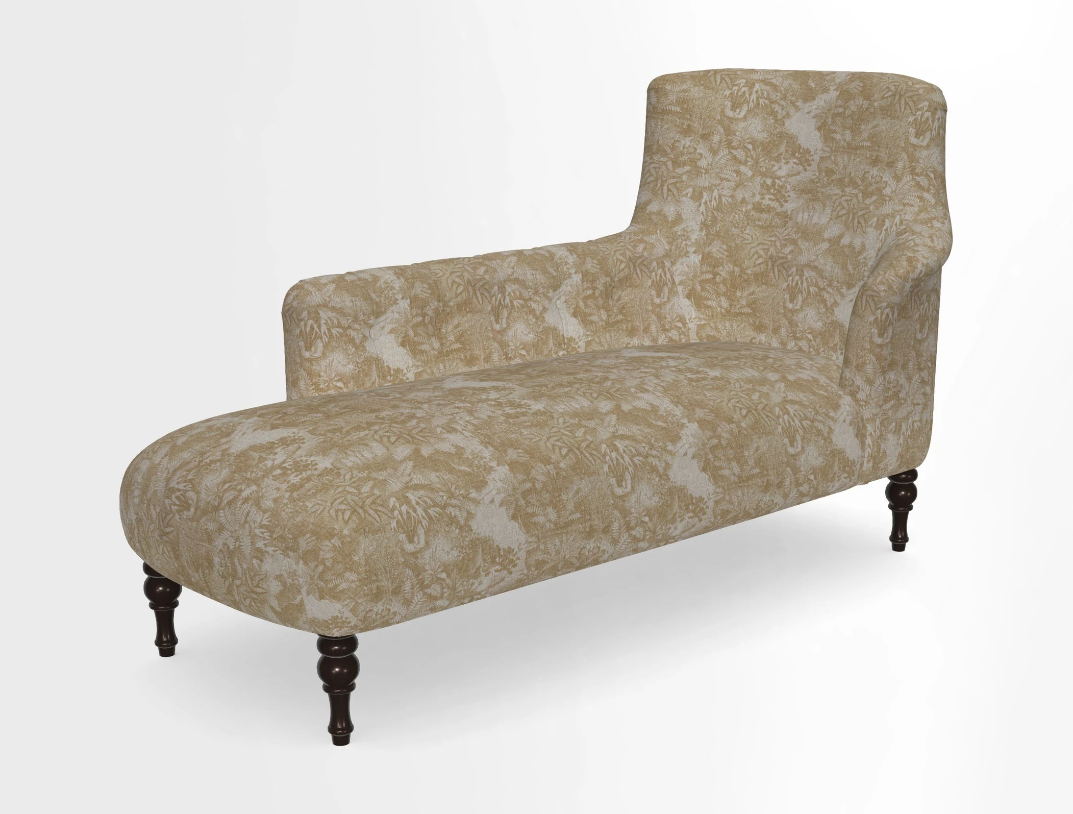 Anglesey LHF Chaise in in J Brown Paolo Lava