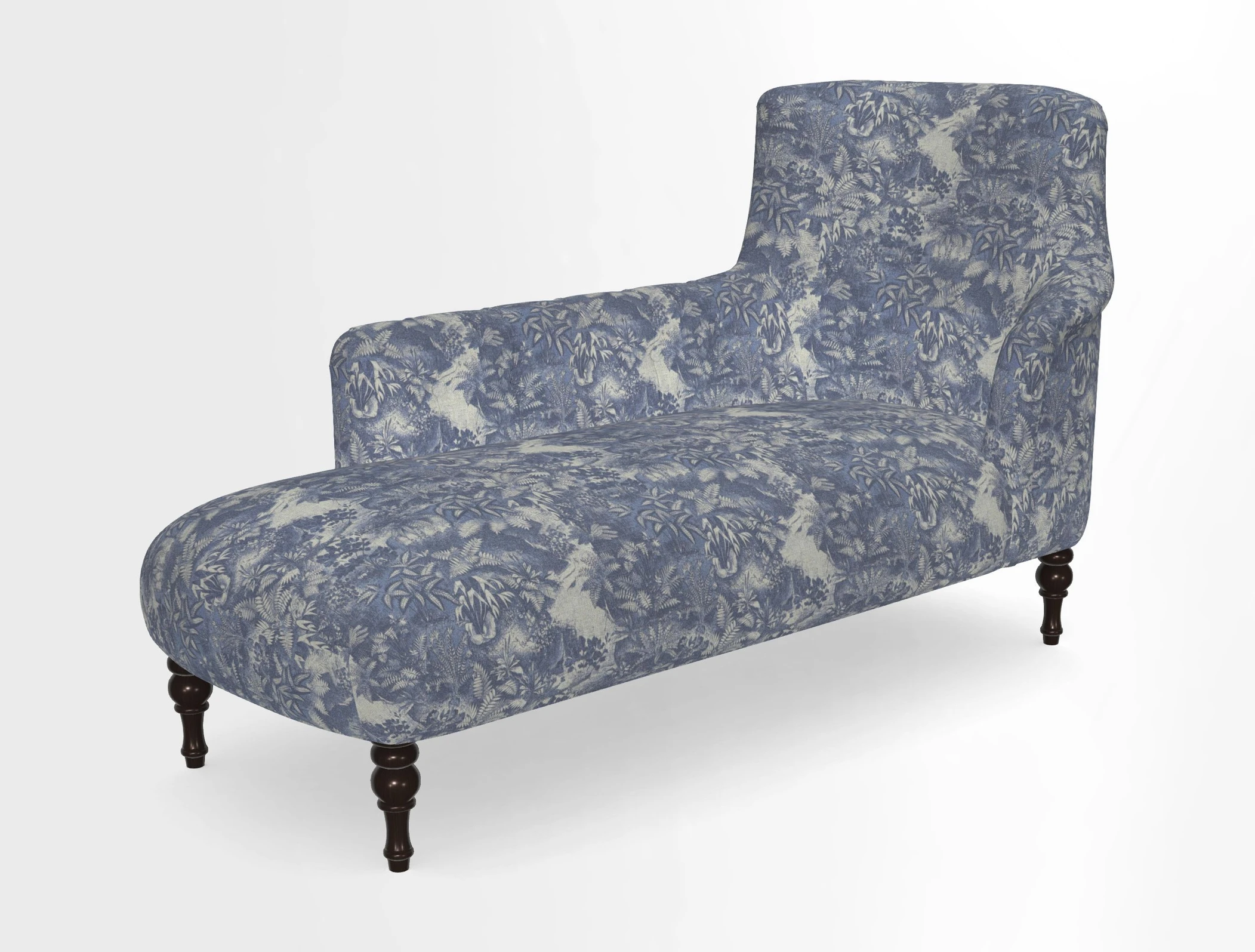 Anglesey LHF Chaise in in J Brown Paolo Lava