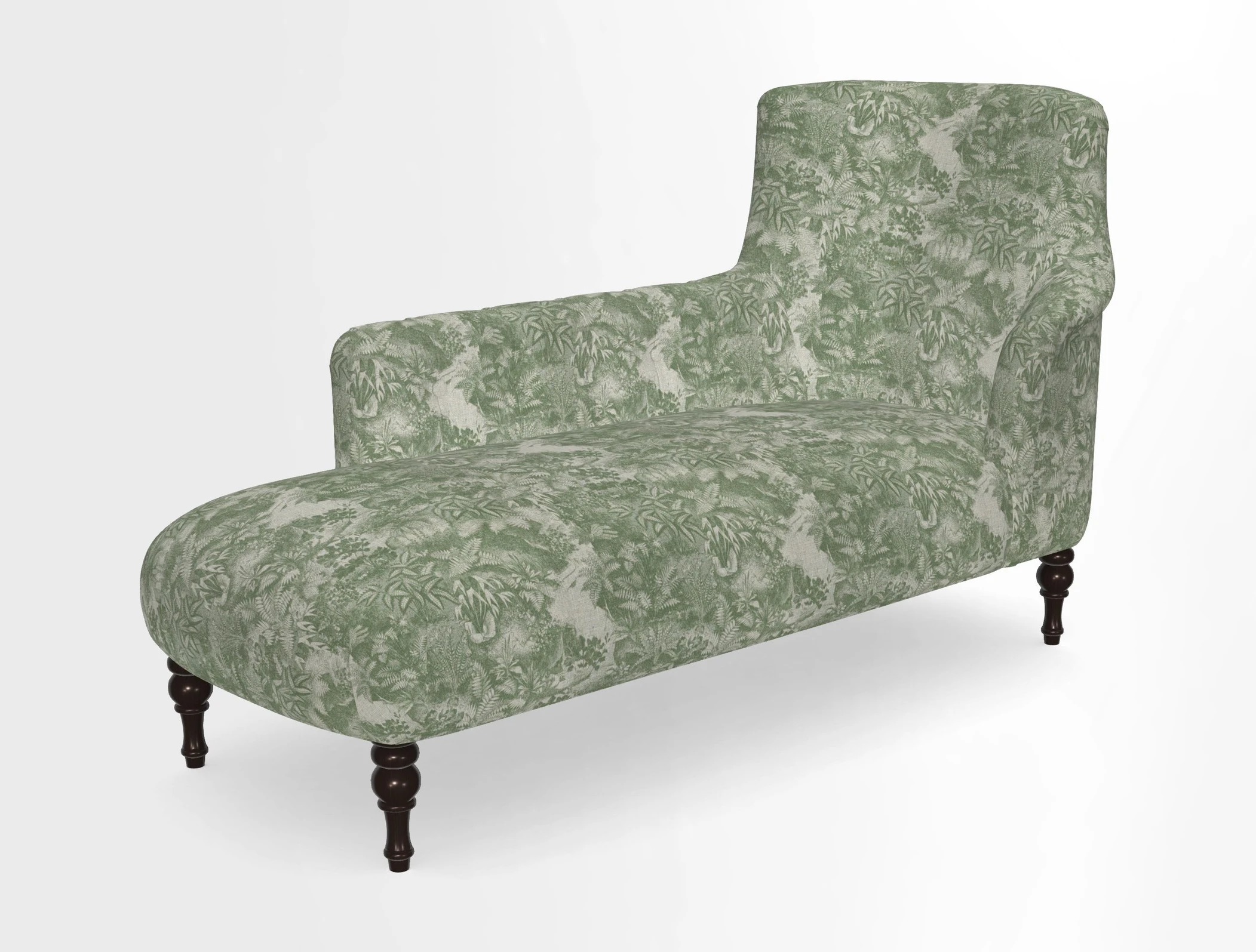 Anglesey LHF Chaise in in J Brown Paolo Lava