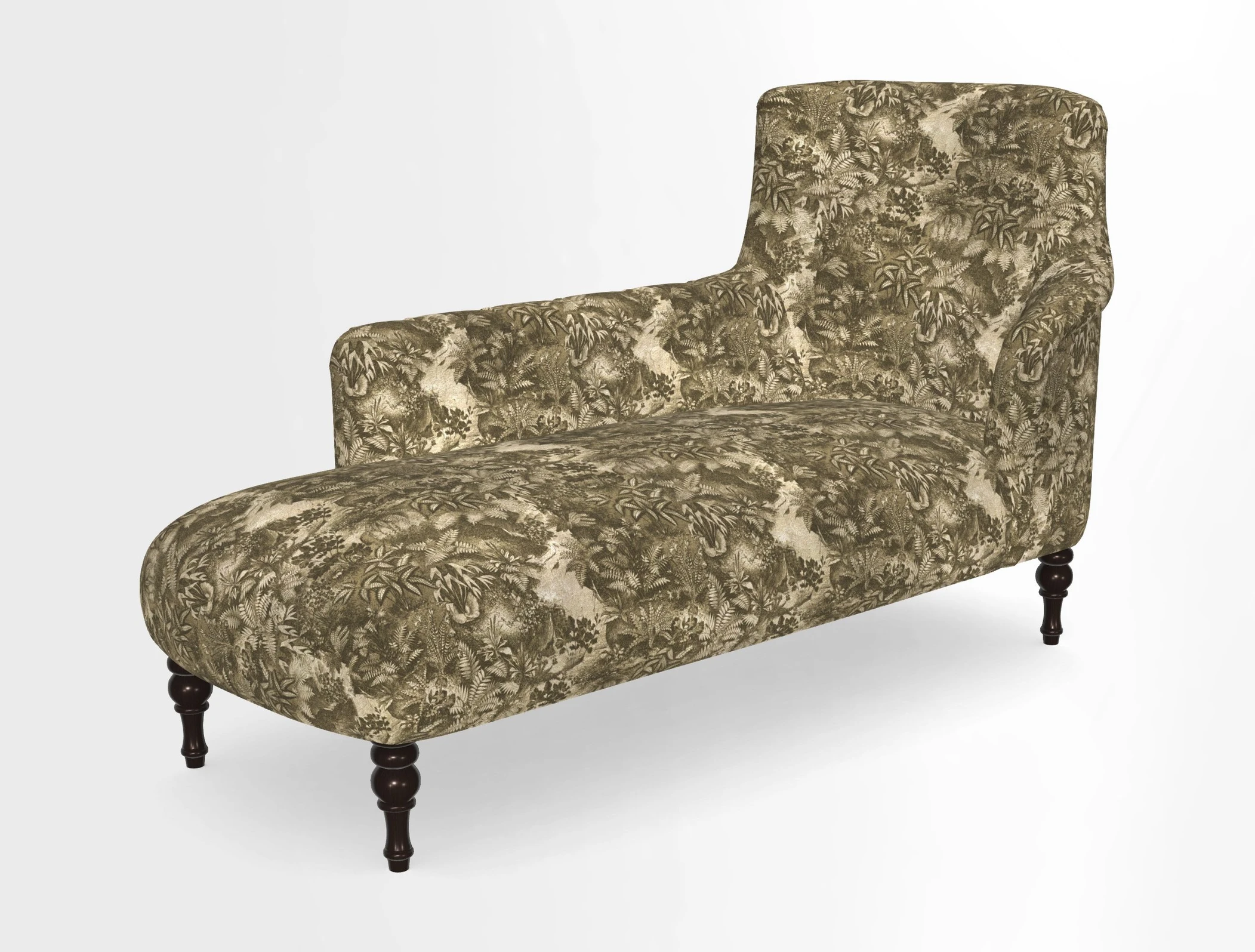 Anglesey LHF Chaise in in J Brown Paolo Lava