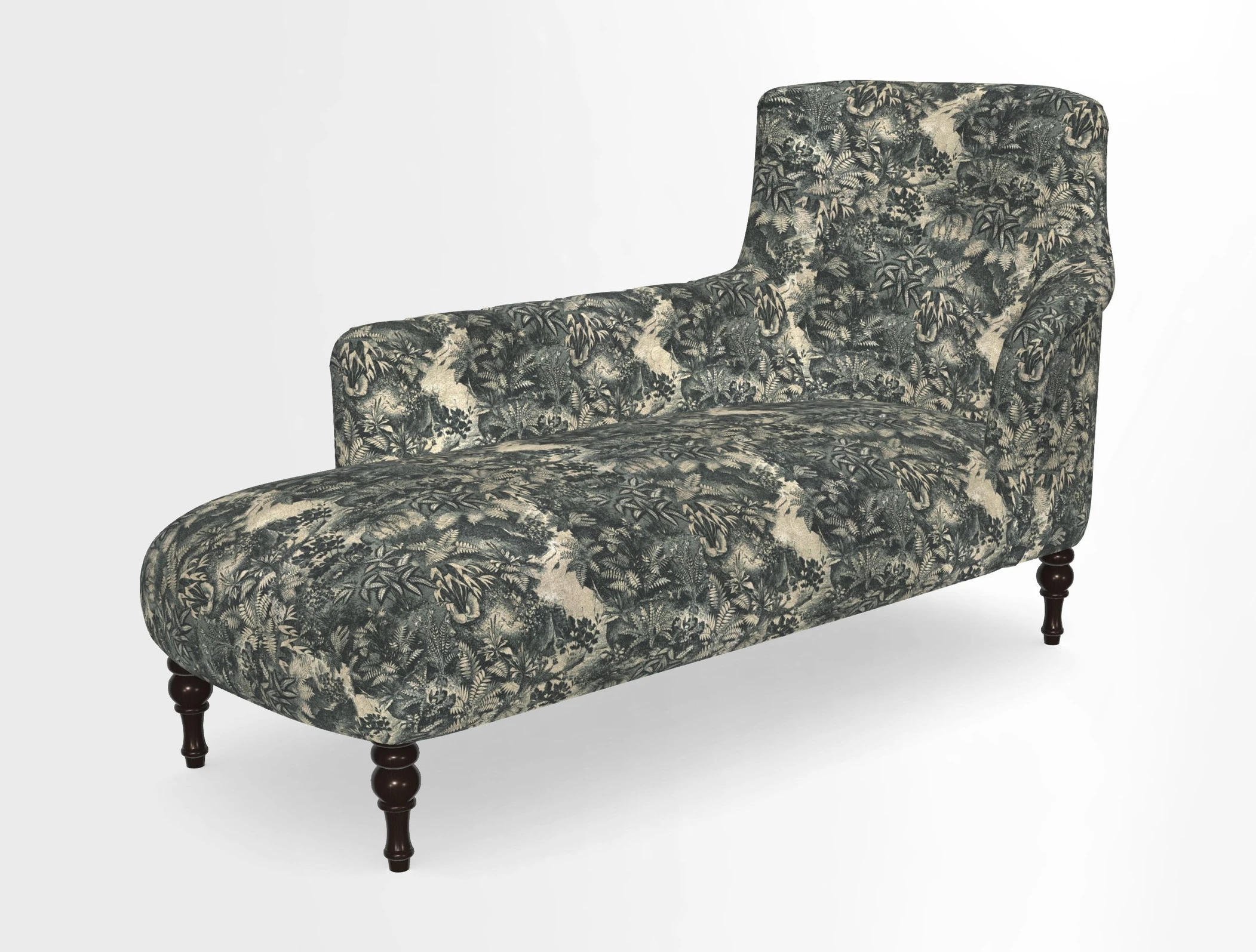 Anglesey LHF Chaise in in J Brown Paolo Lava
