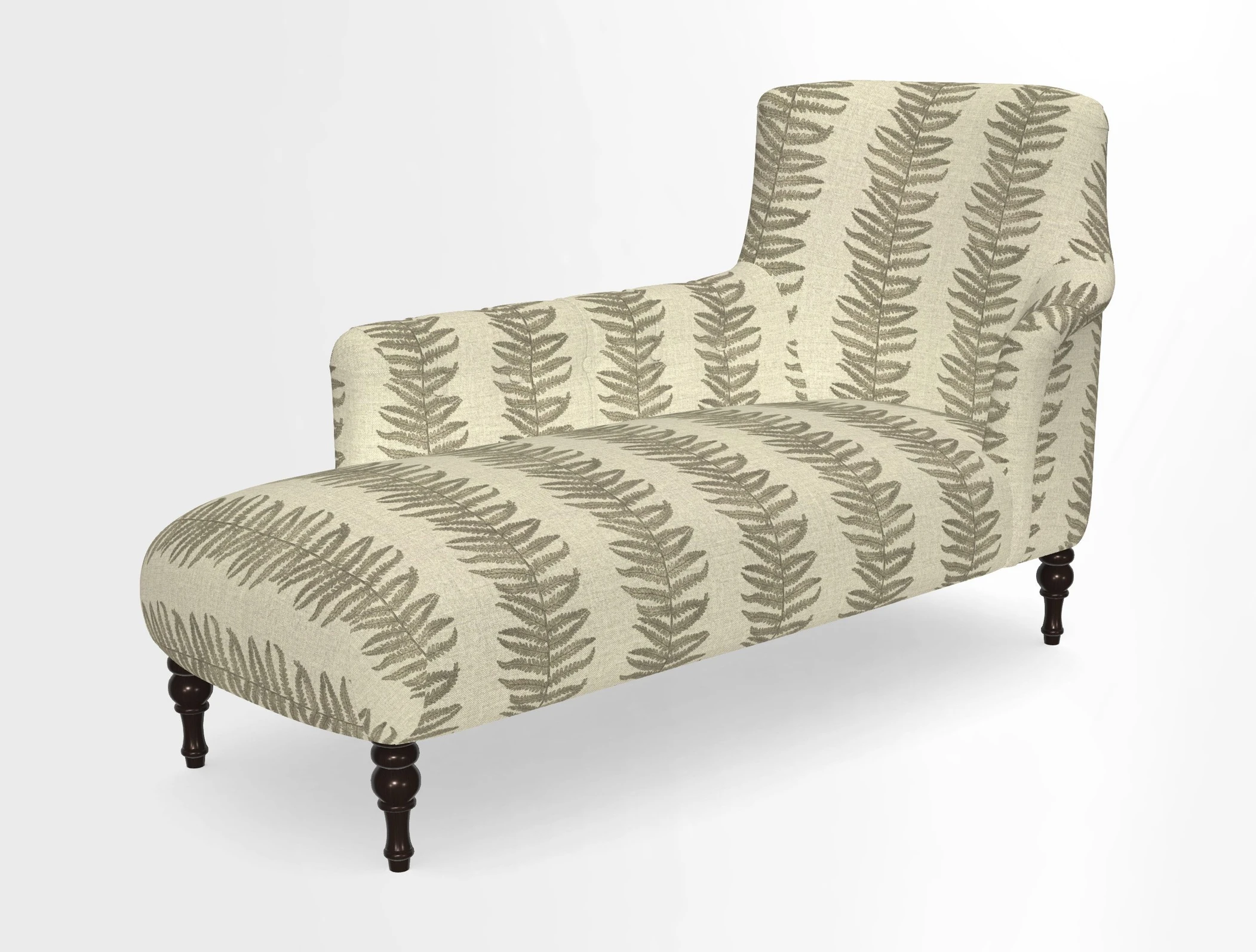 Anglesey LHF Chaise in in J Brown Paolo Lava
