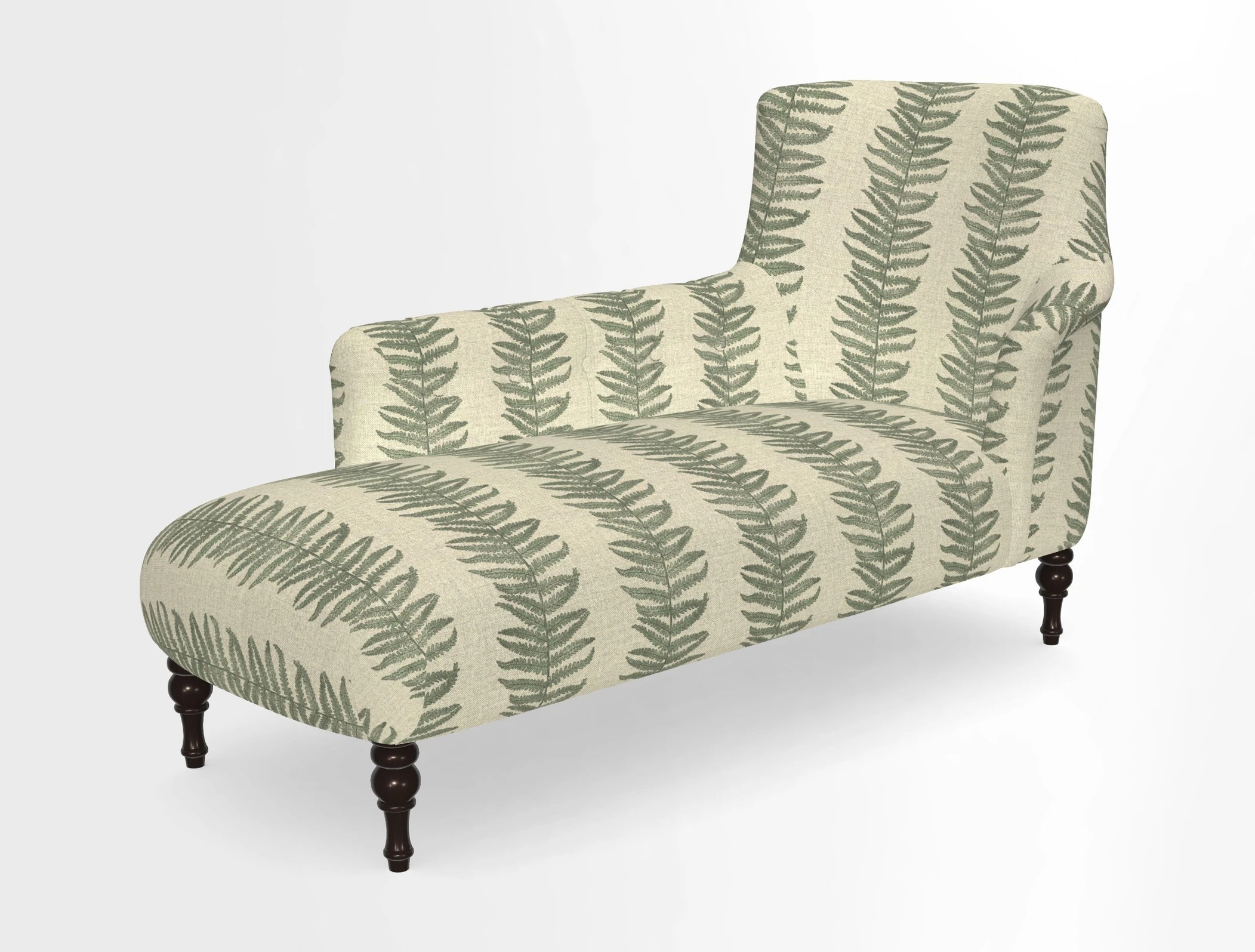 Anglesey LHF Chaise in in J Brown Paolo Lava
