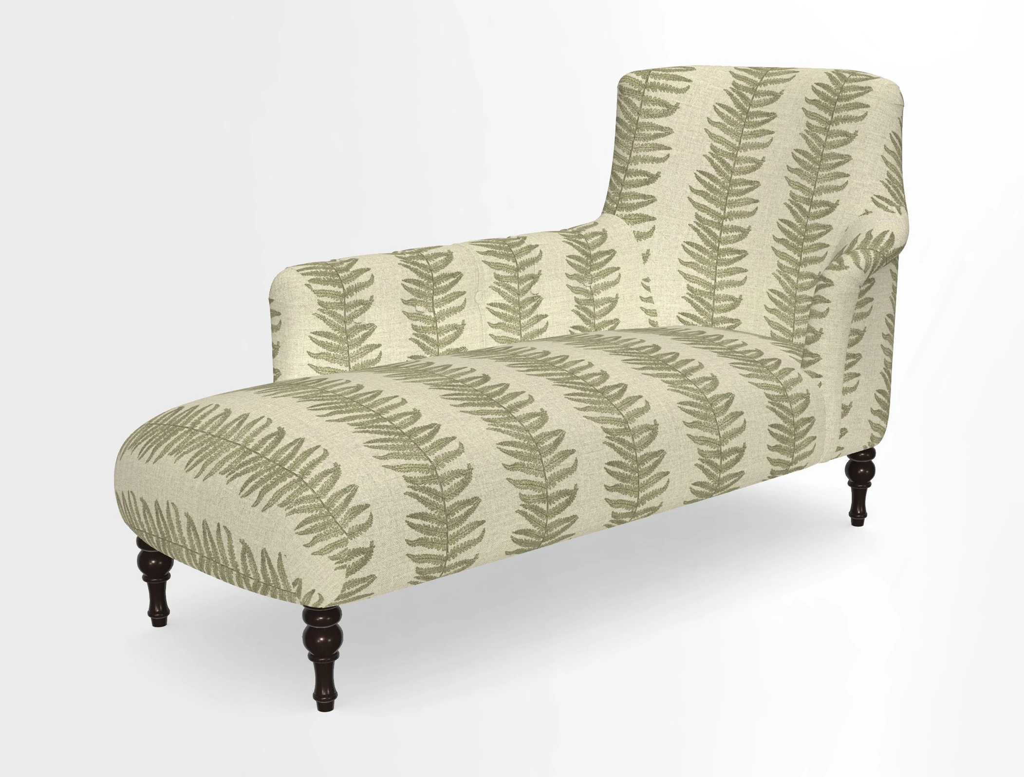 Anglesey LHF Chaise in in J Brown Paolo Lava